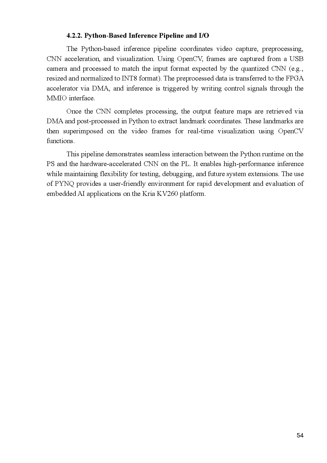 Đồ án tốt nghiệp - Design and implementation of FPGA-BASED accelerator using convolutional NNFFLD - Trang 60