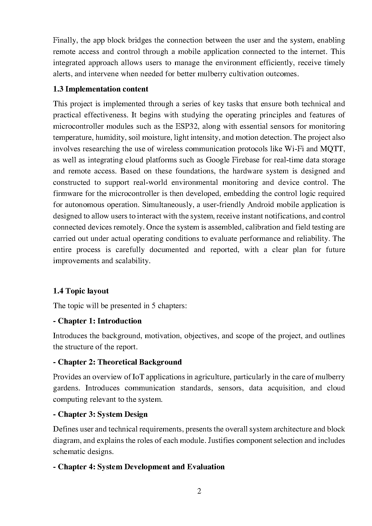 Đồ án tốt nghiệp - The iot system supports the care of mulberry gardens - Trang 17