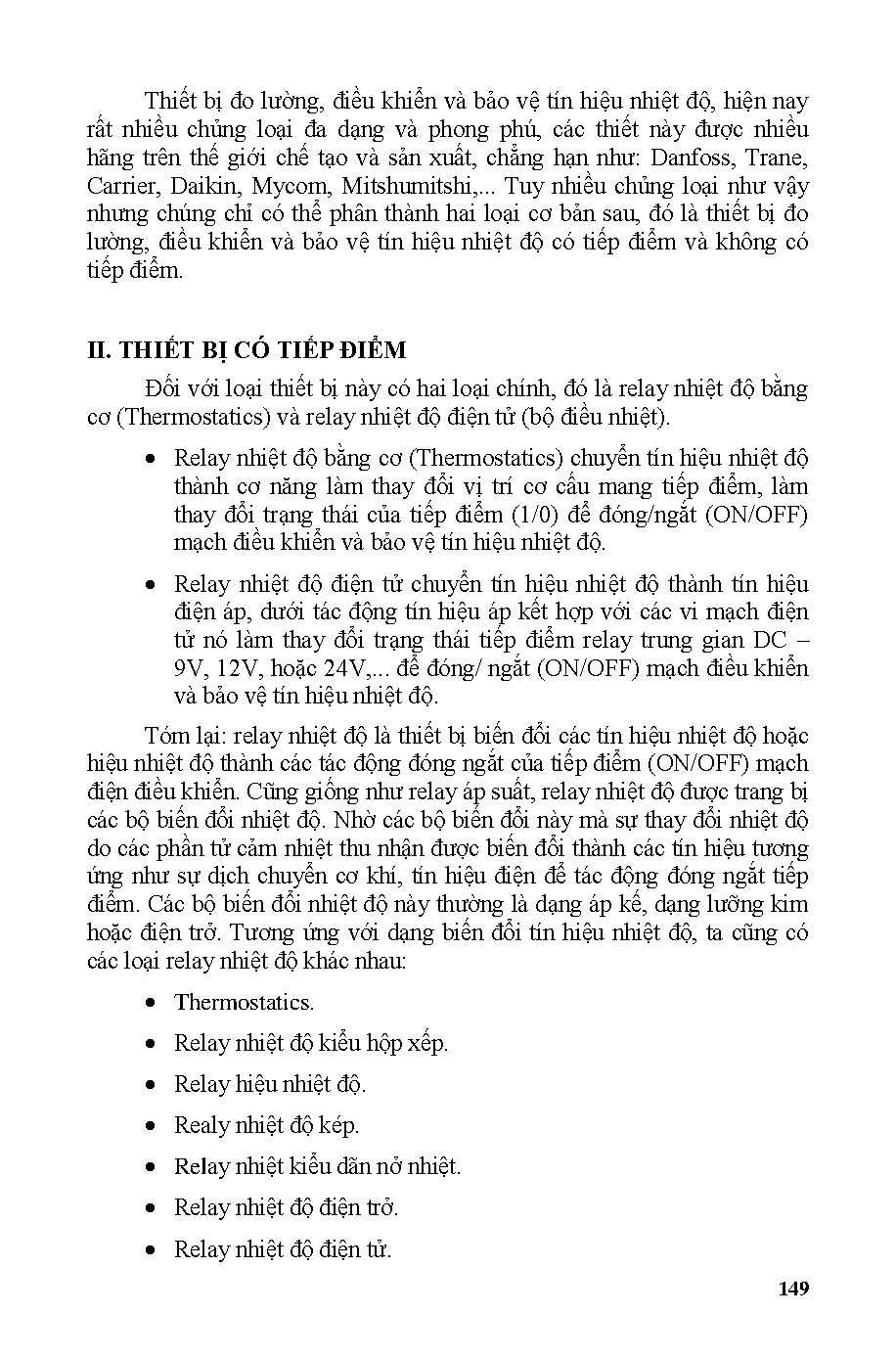 Tự động điều khiển các quá trình và thiết bị nhiệt - lạnh trong sản xuất (HCMUTE) - Trang 149