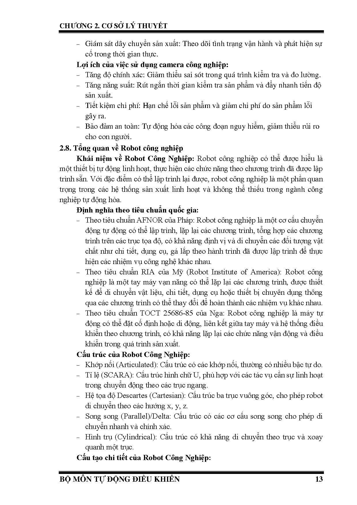 Đồ án tốt nghiệp - Điều khiển mô hình hệ thống phân loại sản phẩm theo màu sắc và hình dạng của Y - Trang 30