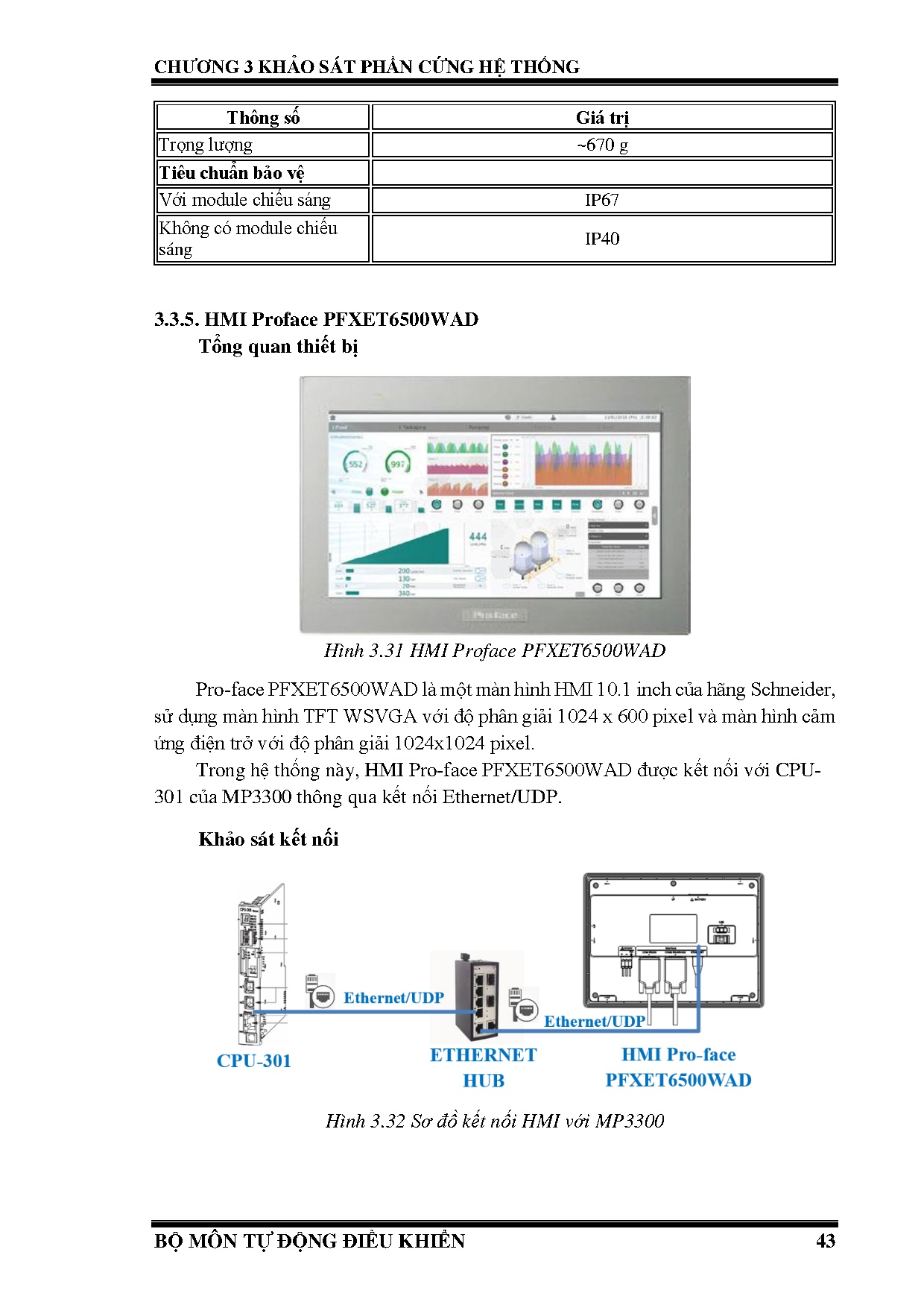 Đồ án tốt nghiệp - Điều khiển mô hình hệ thống phân loại sản phẩm theo màu sắc và hình dạng của Y - Trang 60