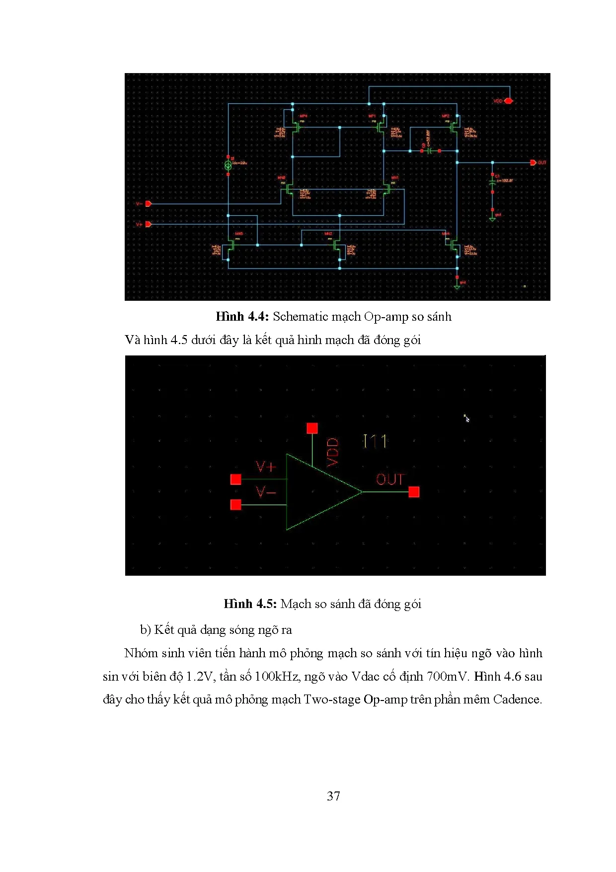 Đồ án tốt nghiệp - Thiết kế và đánh giá hệ thống SAR ADC 10 Bit thực hiện trên phần mềm Cadence - Trang 54