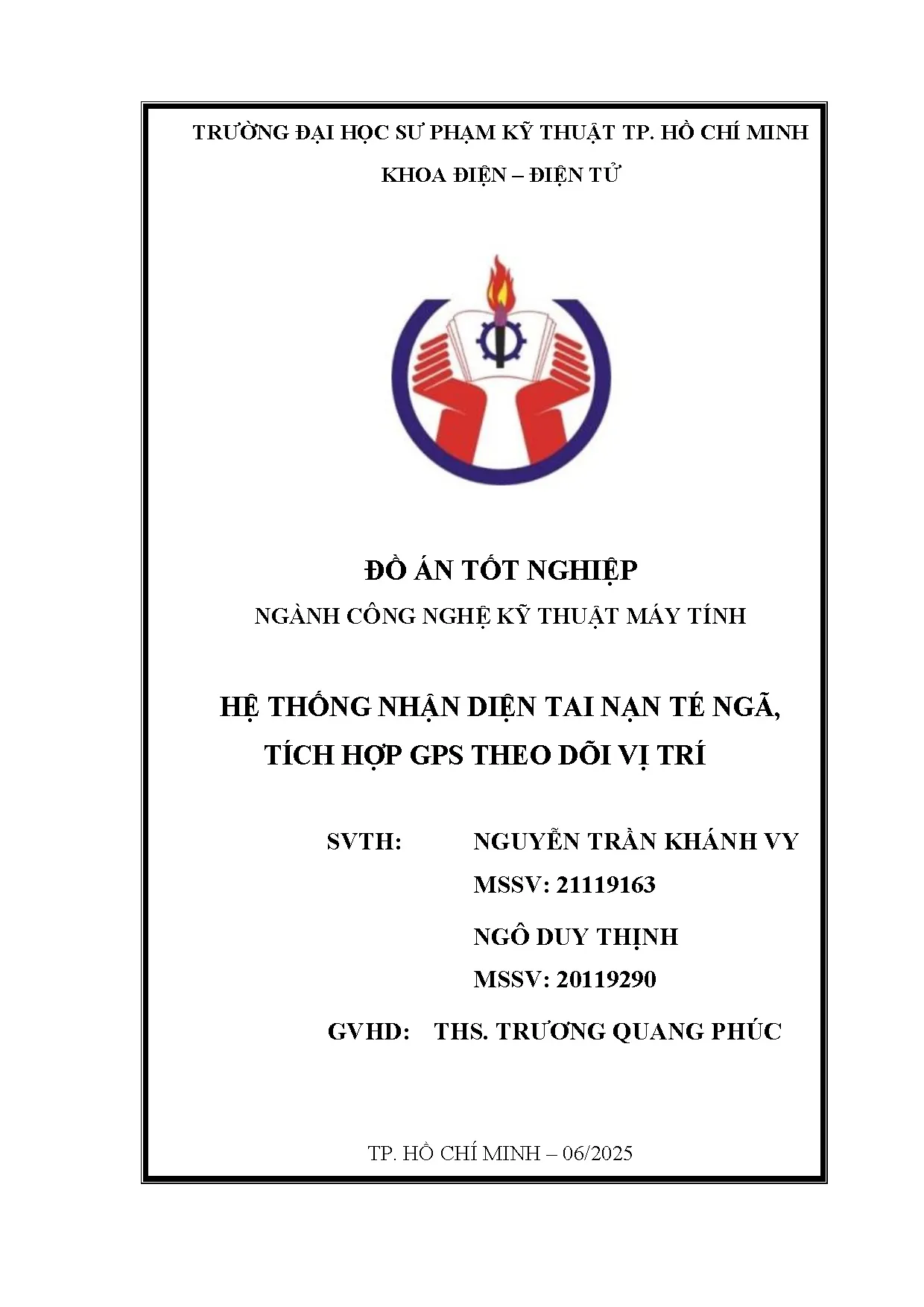 Đồ án tốt nghiệp - Hệ thống nhận diện tai nạn té ngã, tích hợp GPS theo dõi vị trí - Trang 2