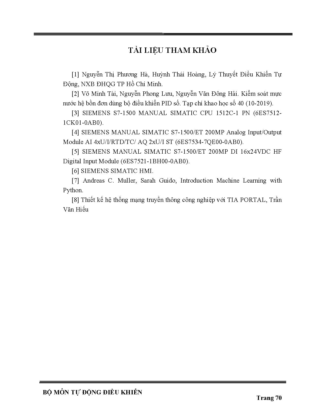 Ảnh một số trang tài liệu