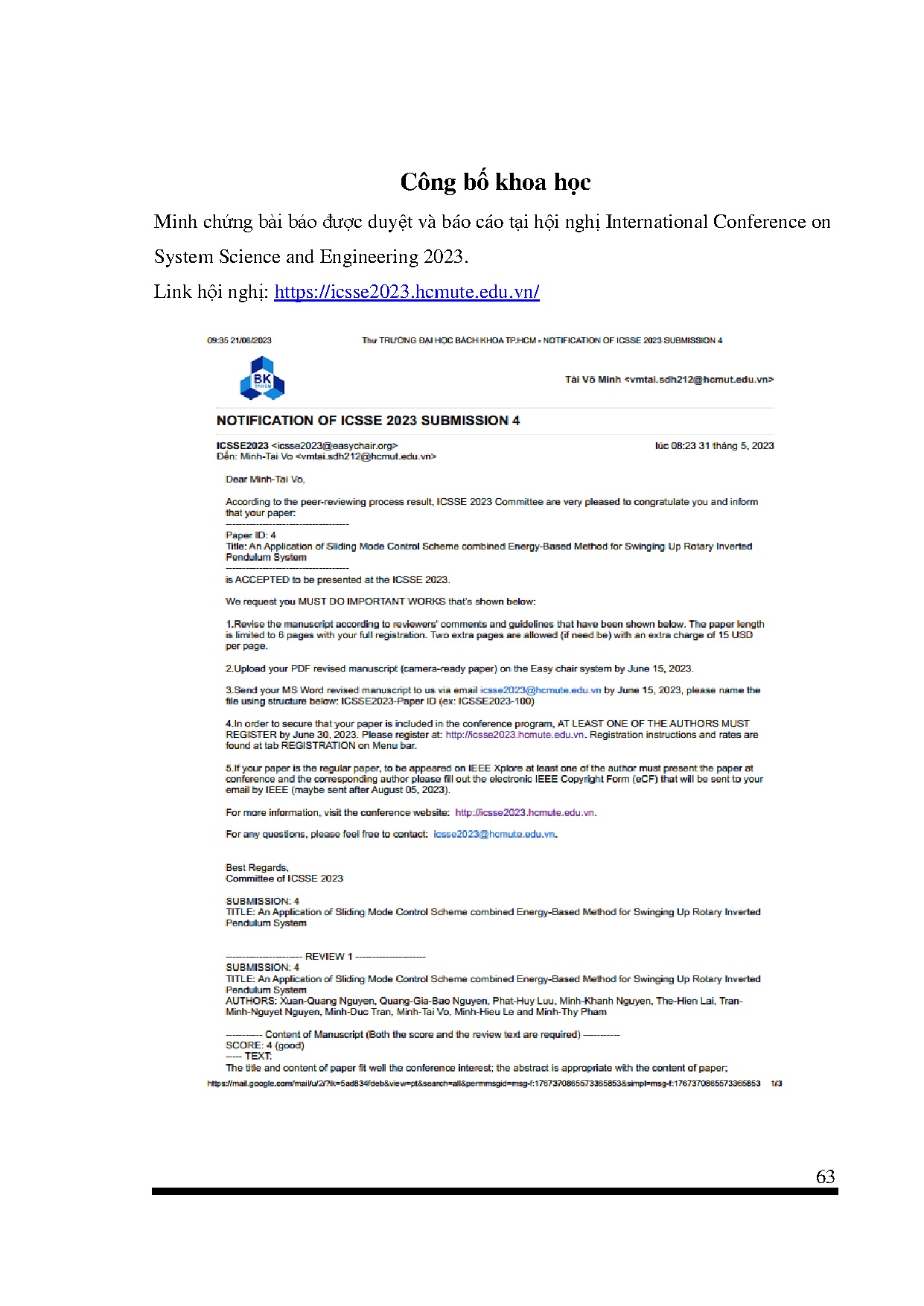 Ảnh một số trang tài liệu