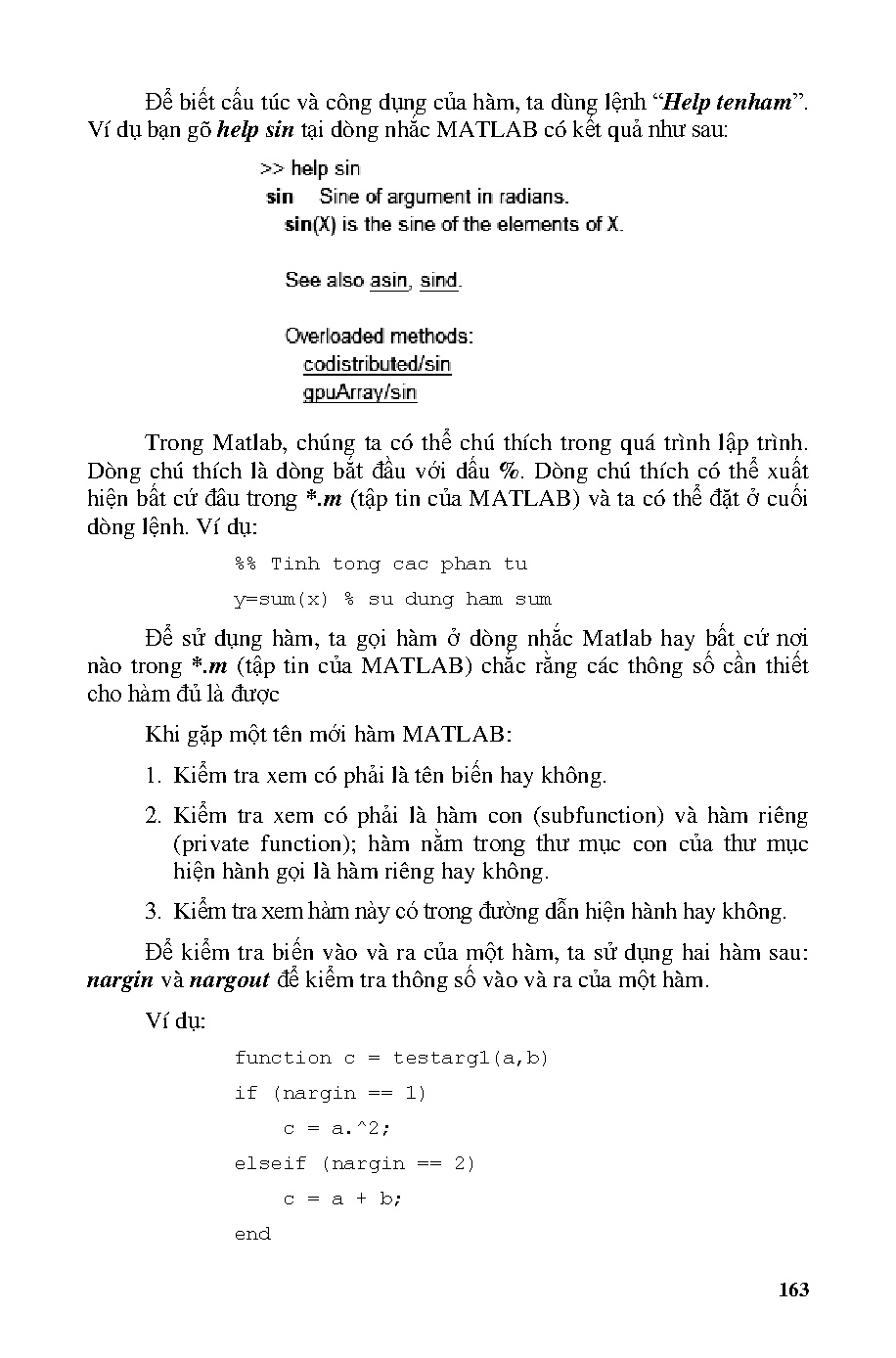 Phương pháp tính ứng dụng với Matlab (HCMUTE) - Trang 163