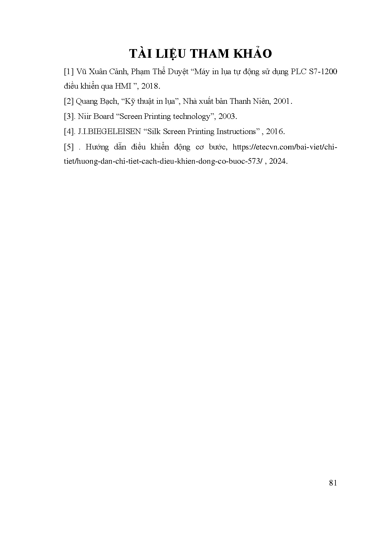 Đồ án tốt nghiệp - Hệ thống in nhãn ly tự động - Trang 82