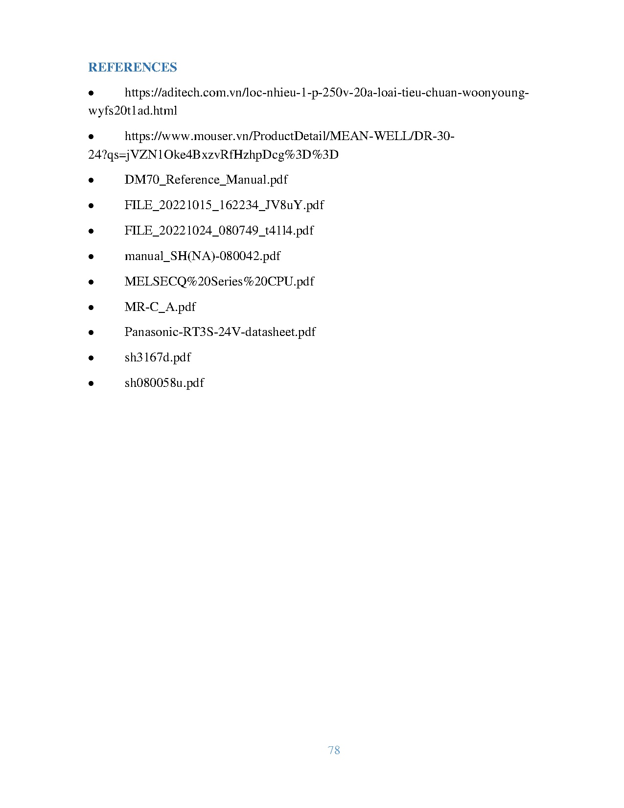 Ảnh một số trang tài liệu