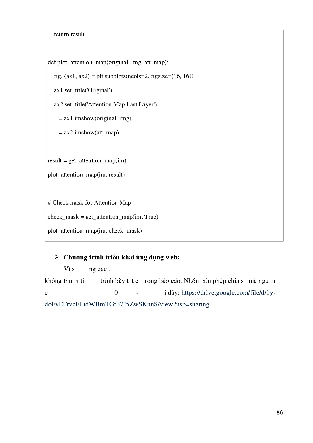 Đồ án tốt nghiệp - Ứng dụng mô hình Vision Transformer trong phân loại dữ liệu bệnh phổi: ĐÁTNNKTYS - Trang 104