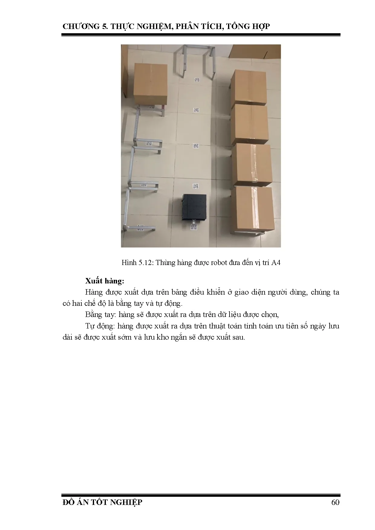 Đồ án tốt nghiệp - Thiết kế mô hình và điều khiển hệ thống Mobile Robot lưu kho tự động - Trang 73
