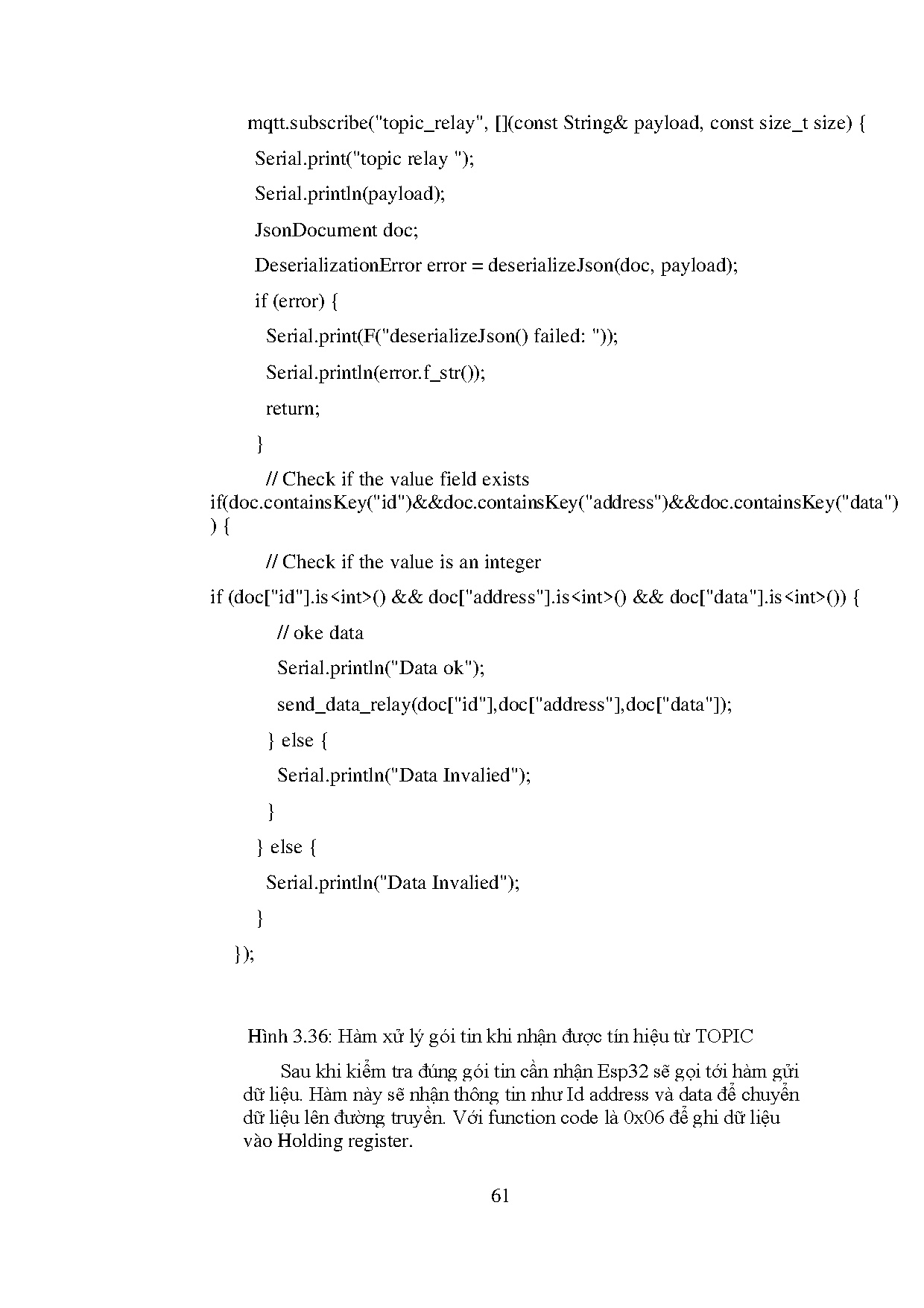 Đồ án tốt nghiệp - Giải pháp mở rộng thiết bị điều khiển và giám sát theo các chuẩn công NCDNVVN - Trang 74