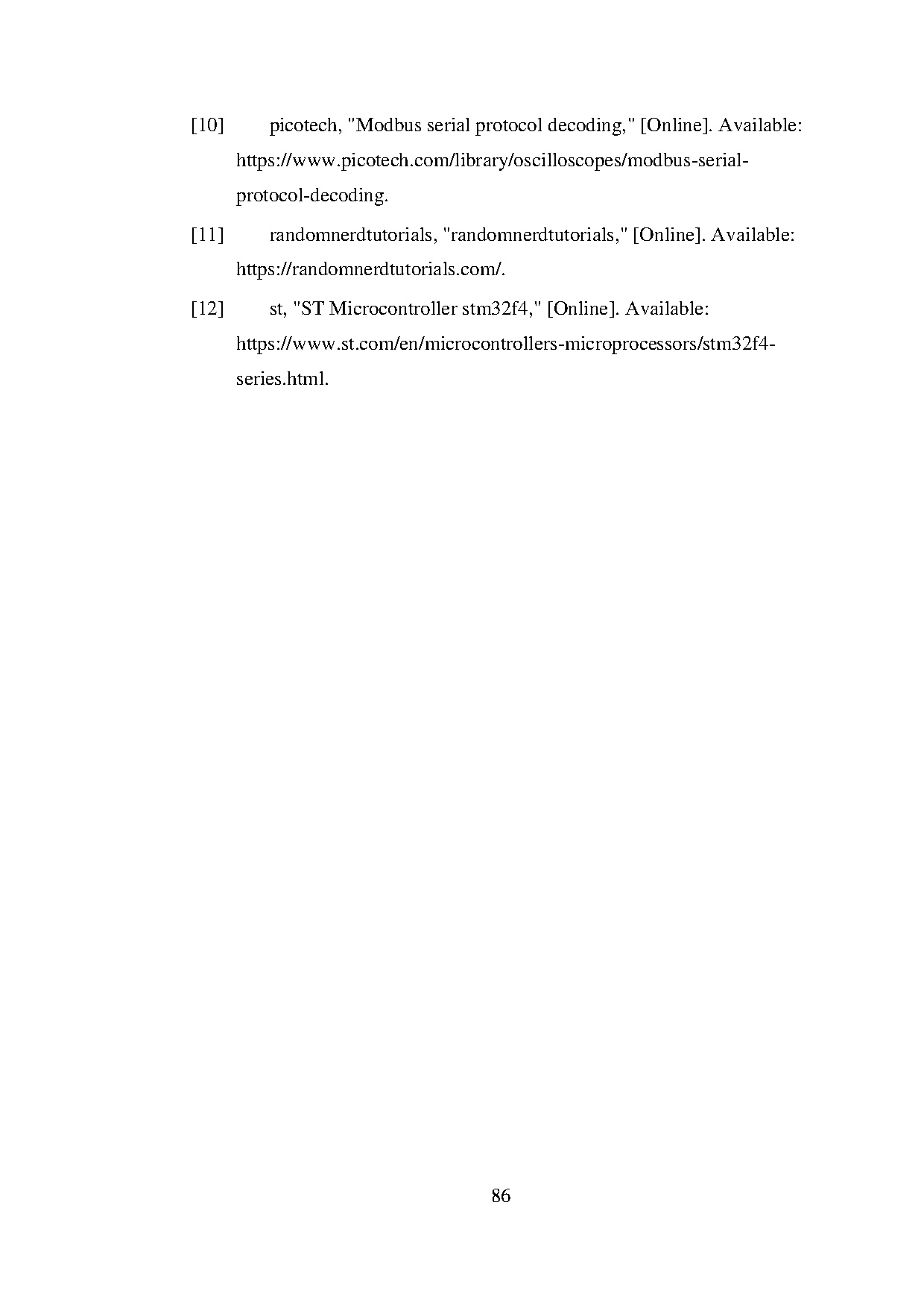 Đồ án tốt nghiệp - Giải pháp mở rộng thiết bị điều khiển và giám sát theo các chuẩn công NCDNVVN - Trang 99
