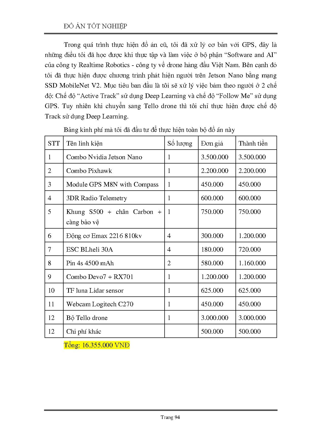 Ảnh một số trang tài liệu