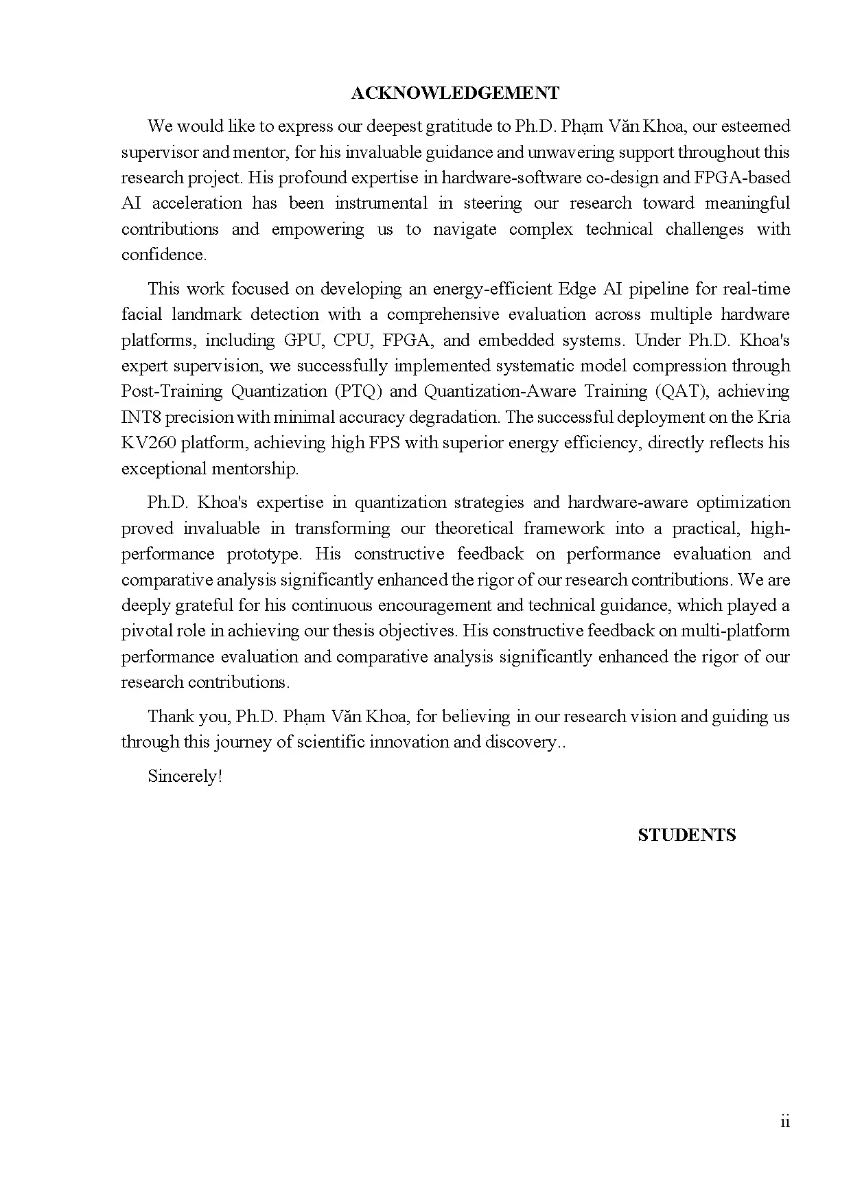 Đồ án tốt nghiệp - Facial landmark detection on multiple platforms using quantized mobilenetv2 FEAA - Trang 3