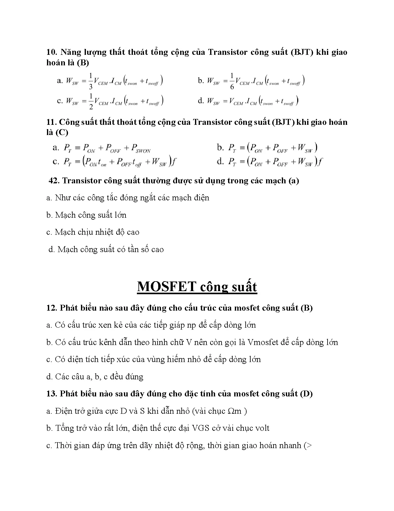 Lý thuyết (Trắc nghiệm) - Trang 2
