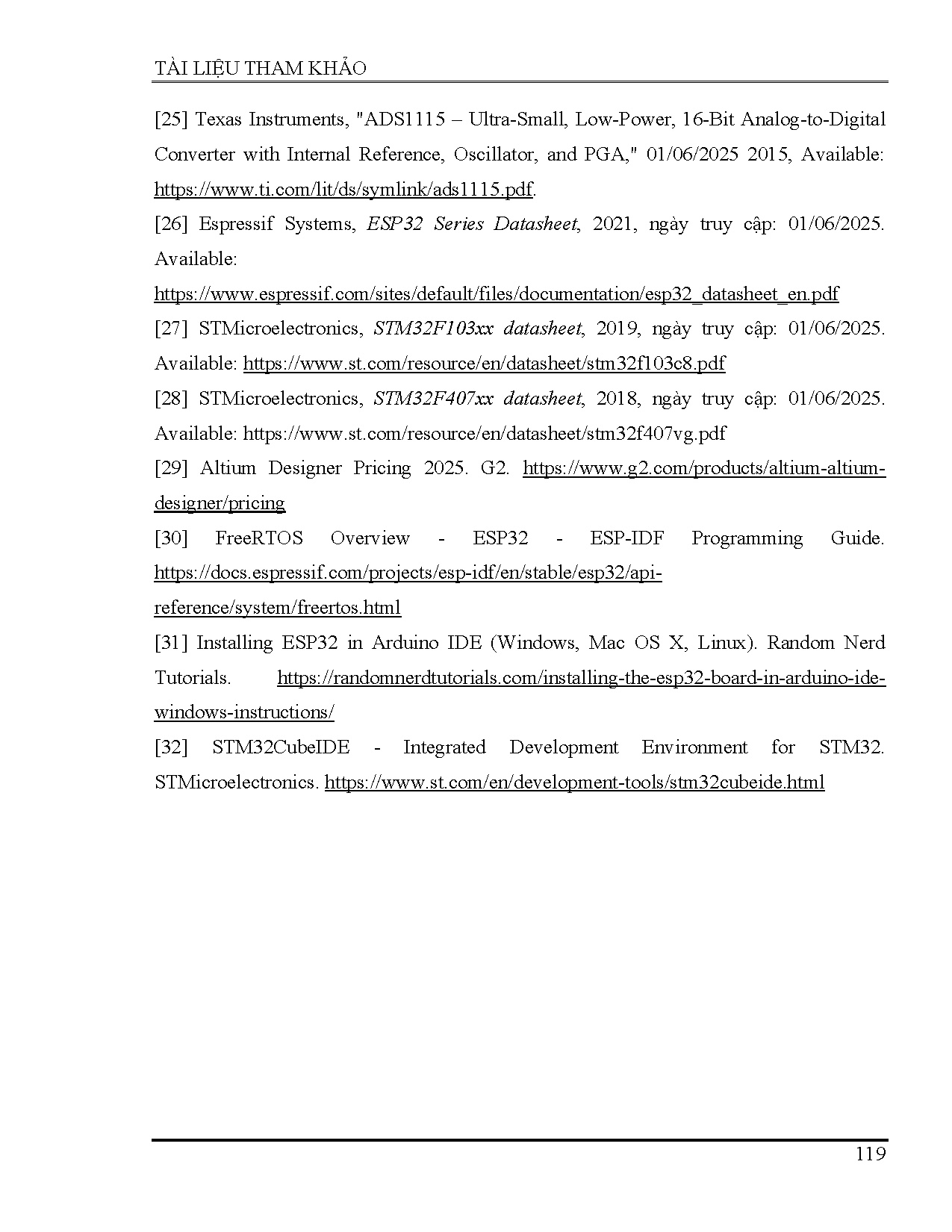 Ảnh một số trang tài liệu