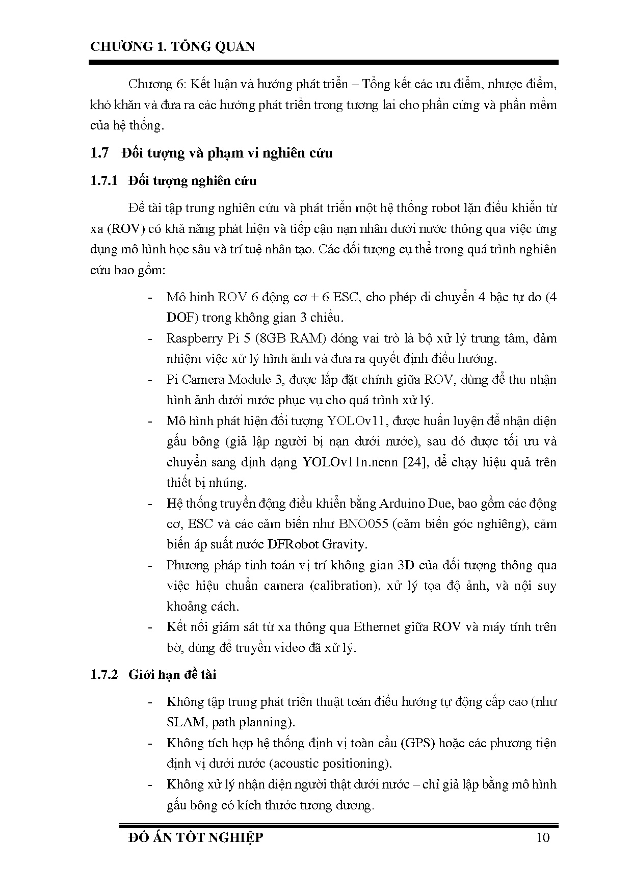 Đồ án tốt nghiệp - Ứng dụng công nghệ học sâu cho robot cứu hộ dưới nước - Trang 36