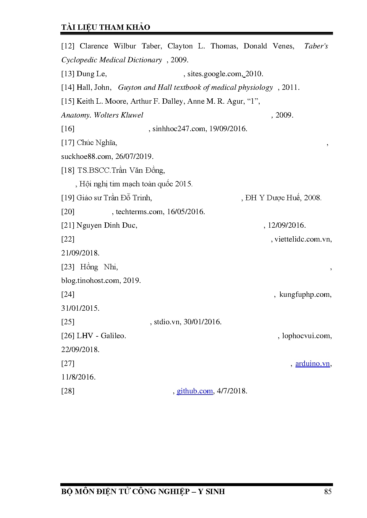 Ảnh một số trang tài liệu