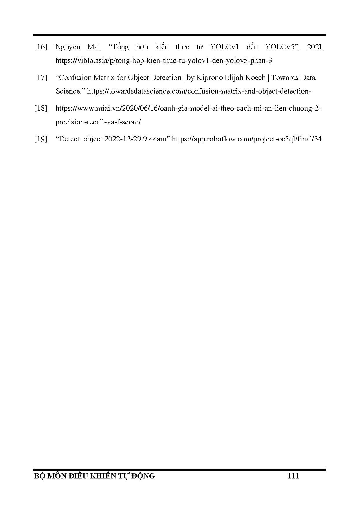 Đồ án tốt nghiệp - Ứng dụng robot tích hợp thị giác máy tính phân loại rác nhựa - Trang 138