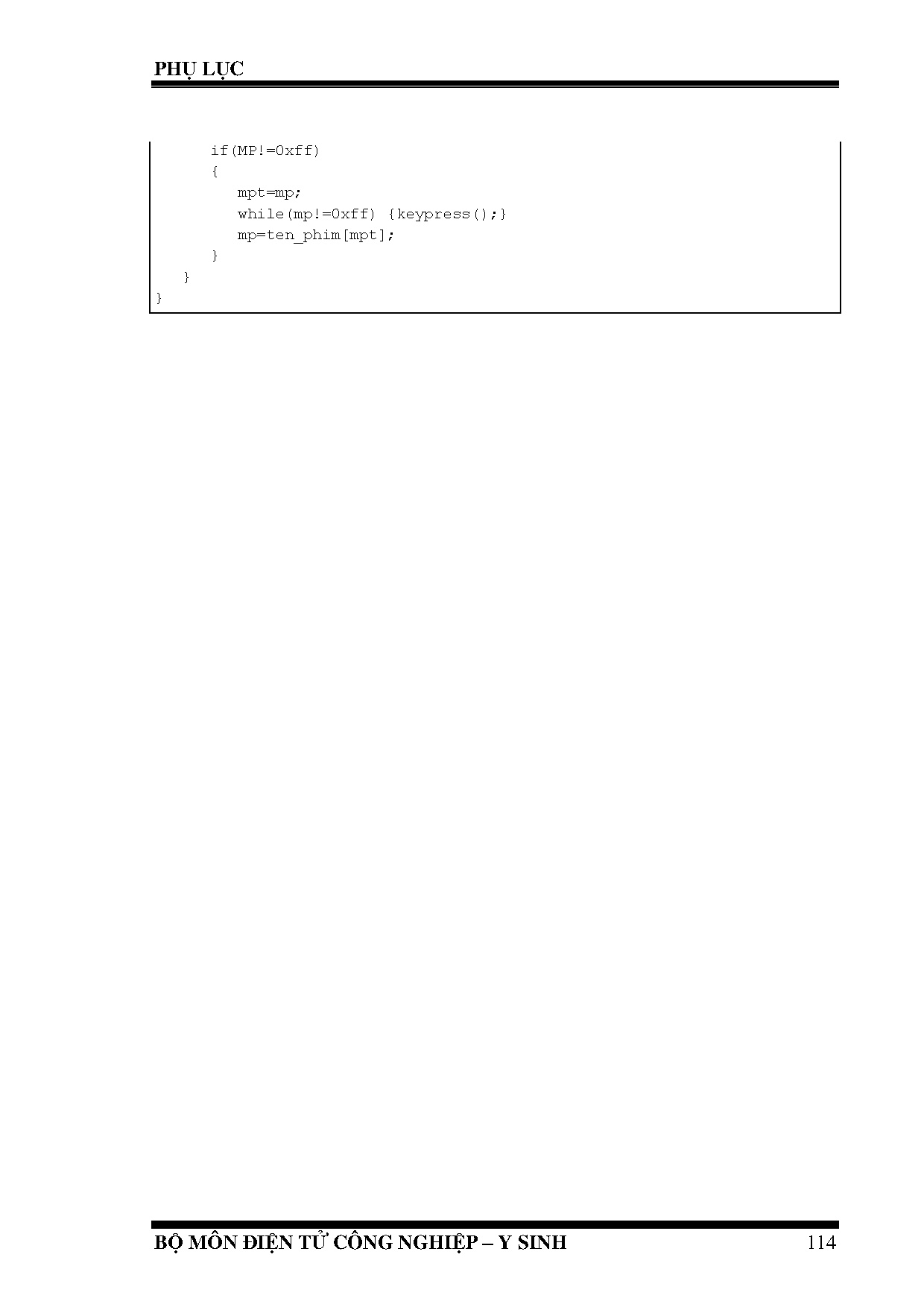 Đồ án tốt nghiệp - Thiết kế và thi công Bộ KIT thực hành vi điều khiển - Trang 126