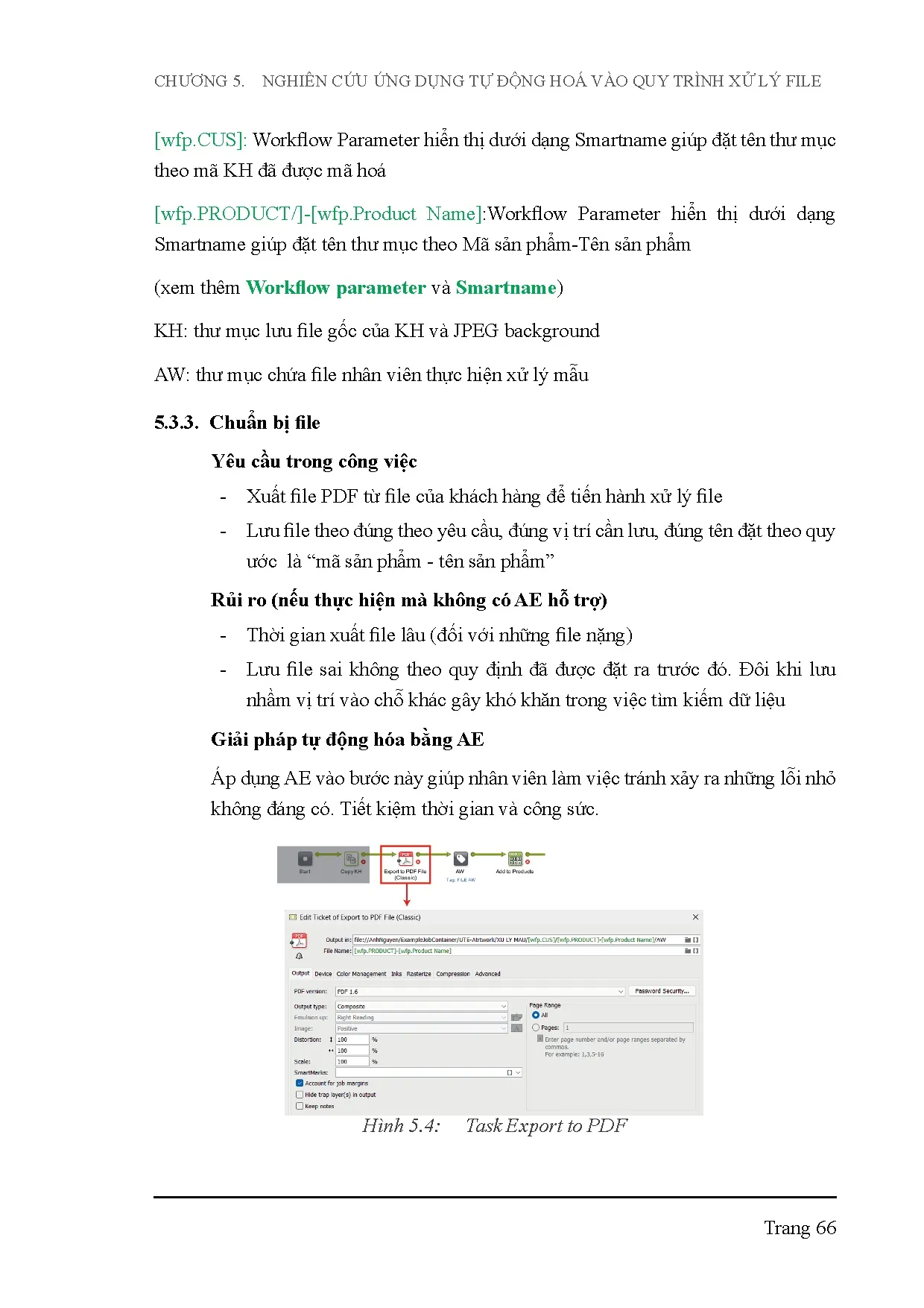 Đồ án tốt nghiệp - Tự động hóa quy trình chế bản cho bao bì mềm với phần mềm Automation Engine - Trang 85