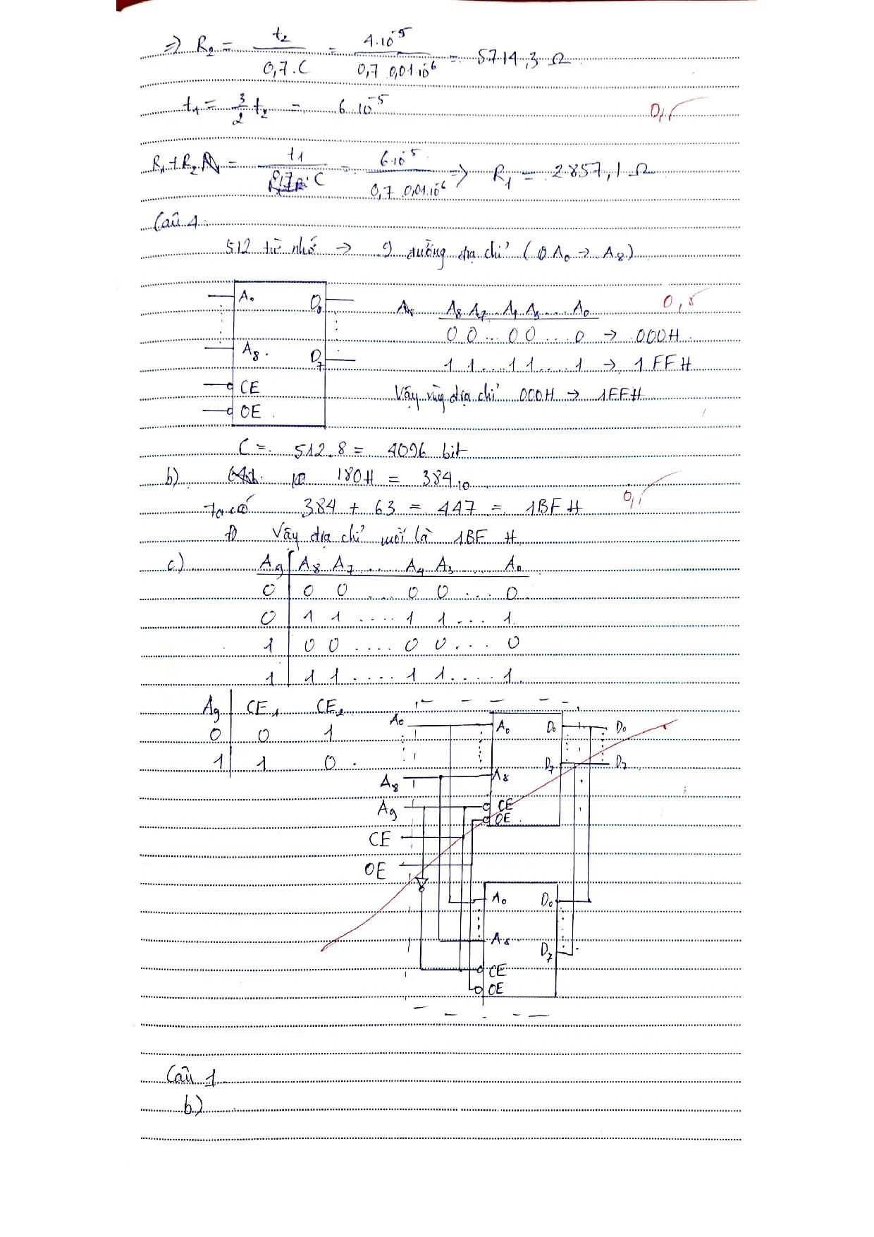 Đề thi kĩ thuật số - Trang 31