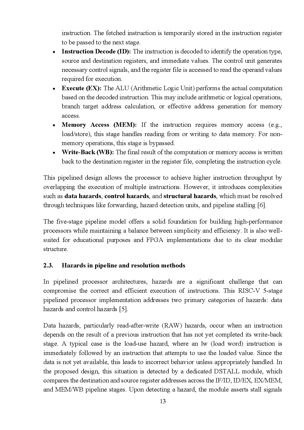 Đồ án tốt nghiệp - Design and performance evaluation of Risc-V processor with compressed I - Trang 27