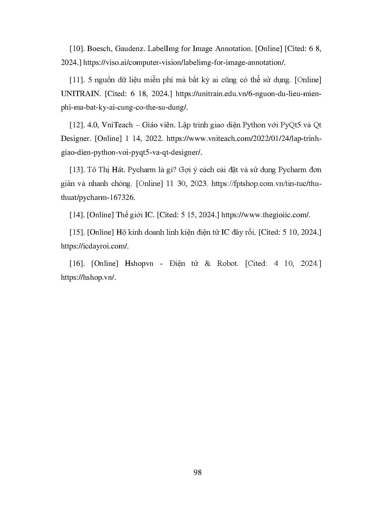 Đồ án tốt nghiệp - Hệ thống quản lý và phân loại rác thải - Trang 118