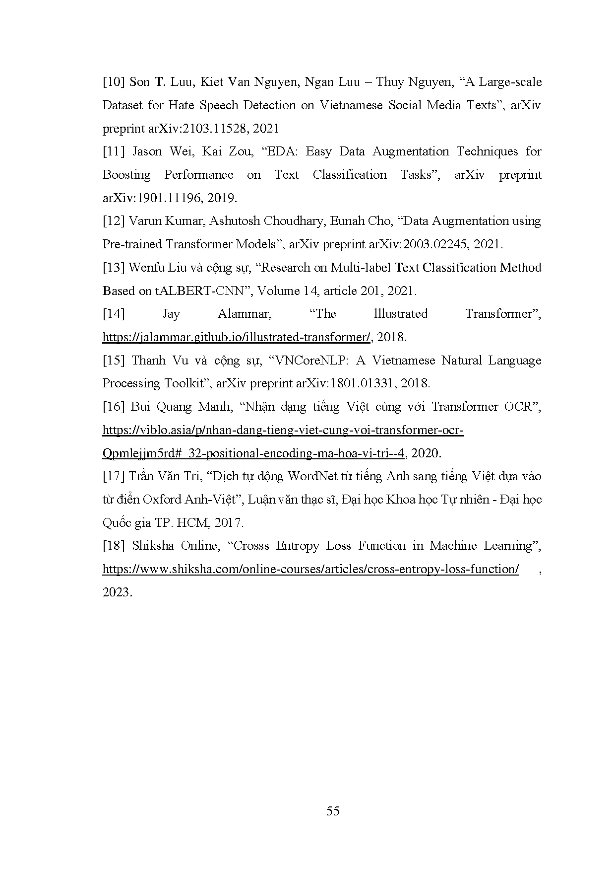 Ảnh một số trang tài liệu