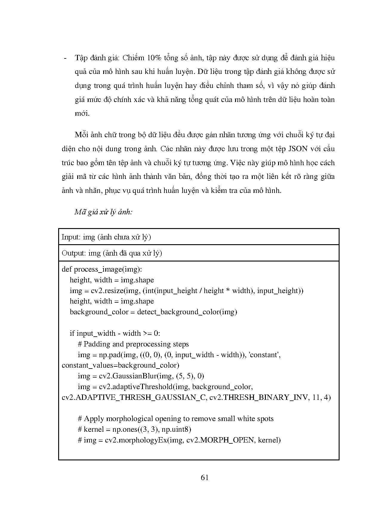 Đồ án tốt nghiệp - Xây dựng ứng dụng di động dự đoán văn bản qua hình ảnh dùng mô hình CRNN - Trang 77