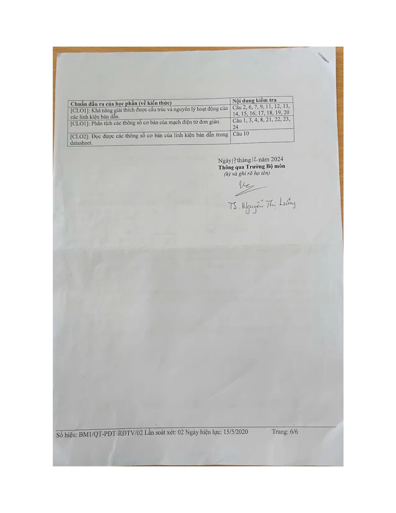 ĐỀ 3 mạch điện tử 1 - Trang 6