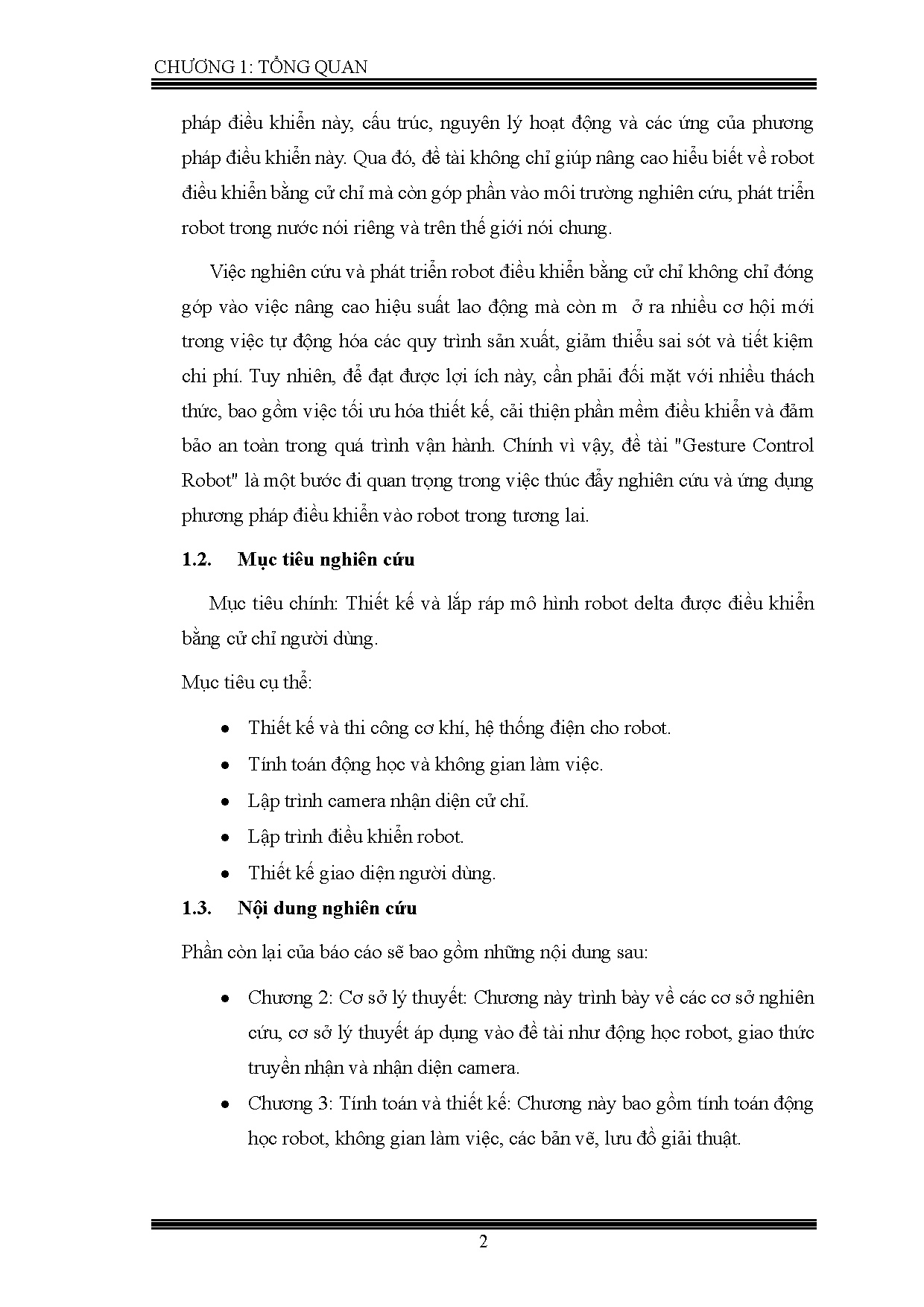 Đồ án tốt nghiệp - Gesture Control Robot - Trang 18