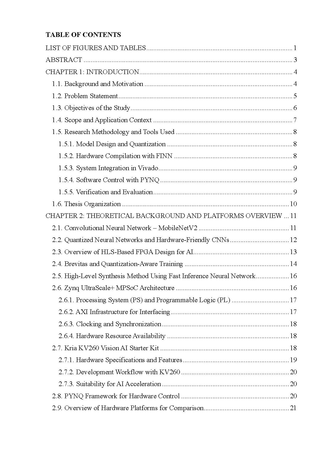 Đồ án tốt nghiệp - Design and implementation of fpga - based accelerator using convolutional NNFFLD - Trang 4