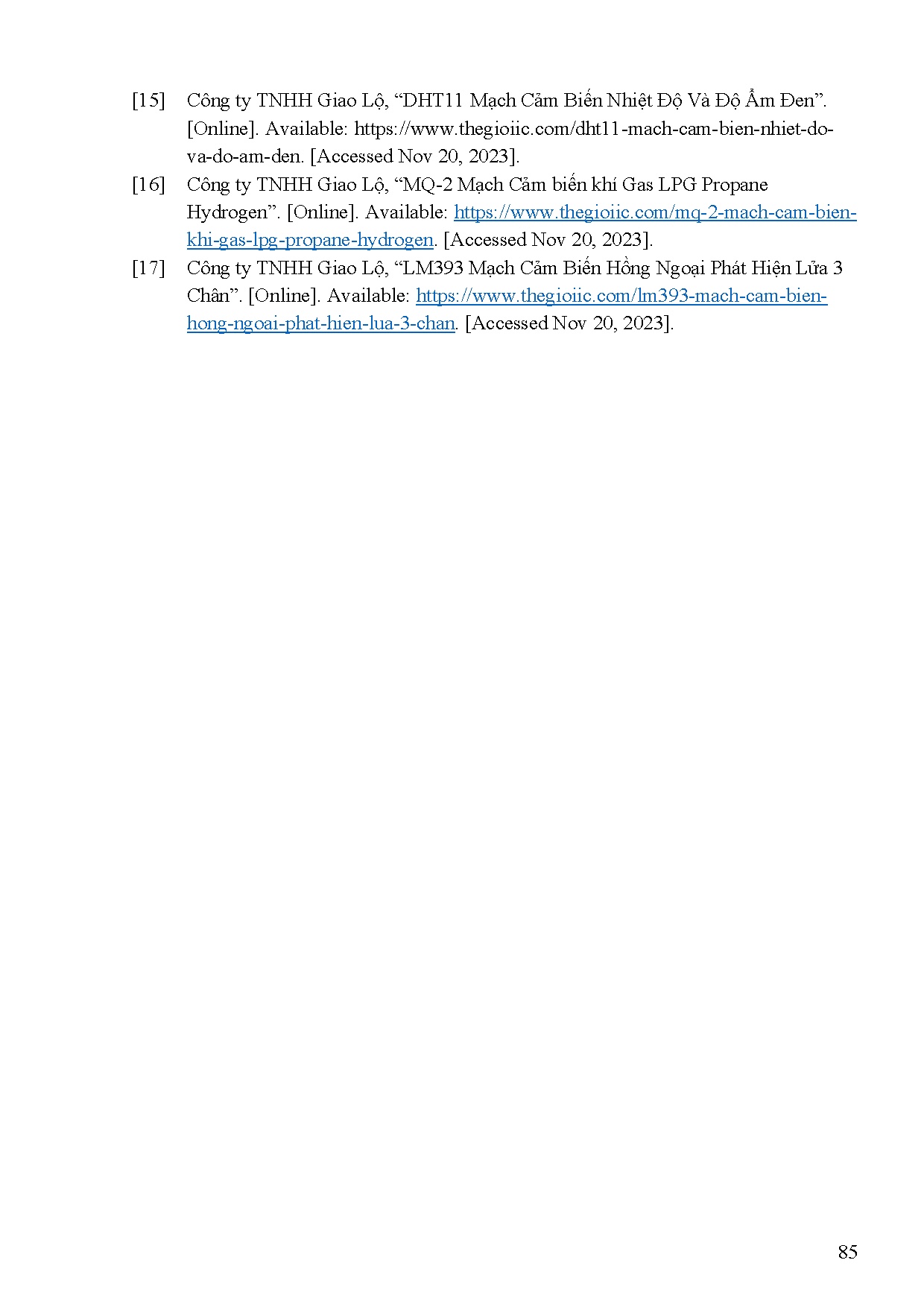 Ảnh một số trang tài liệu