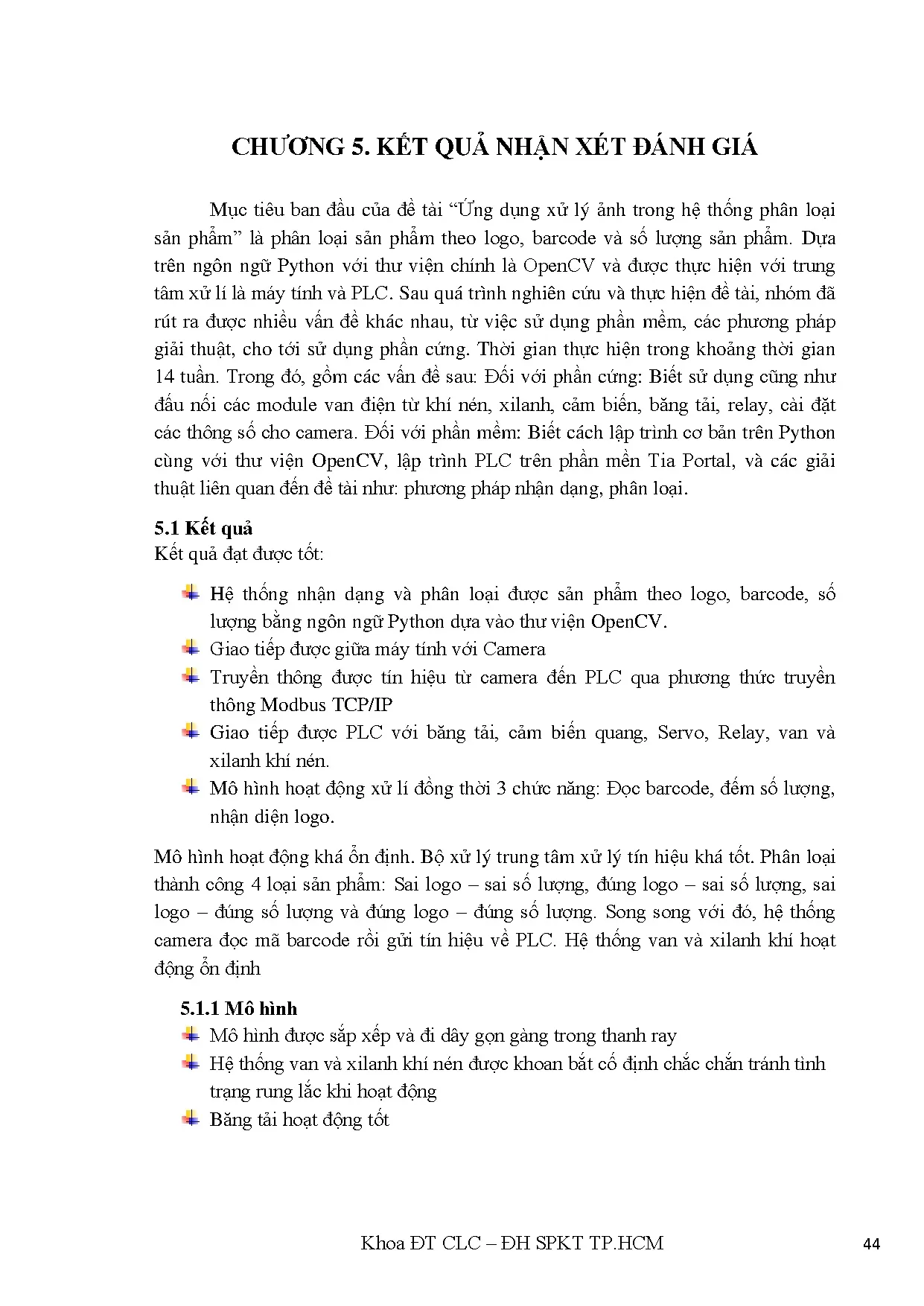 Đồ án tốt nghiệp - Thiết kế thi công hệ thống phân loại sản phẩm - Trang 63