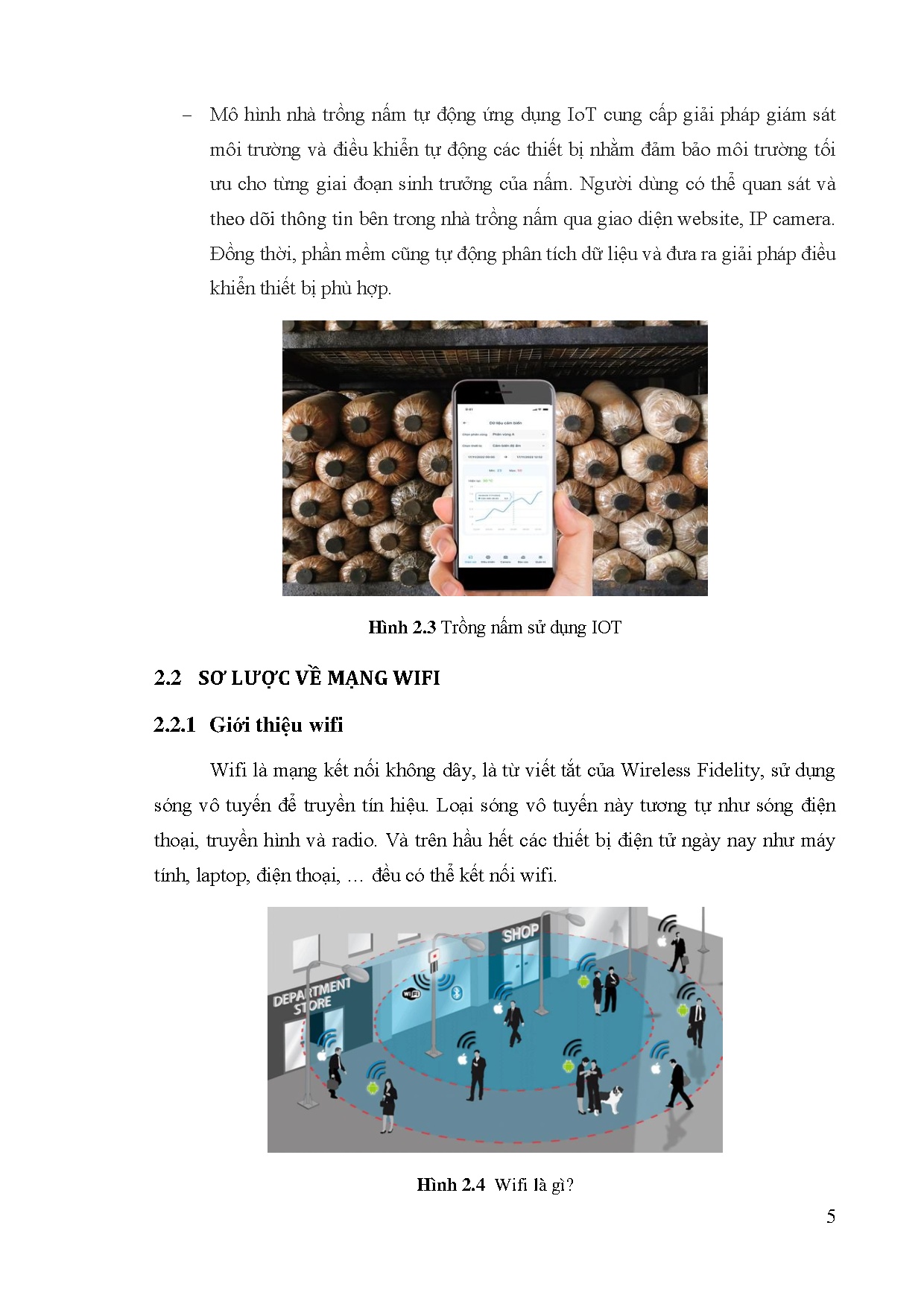 Đồ án tốt nghiệp - Xây dựng mô hình trồng nấm áp dụng công nghệ Iots - Trang 17
