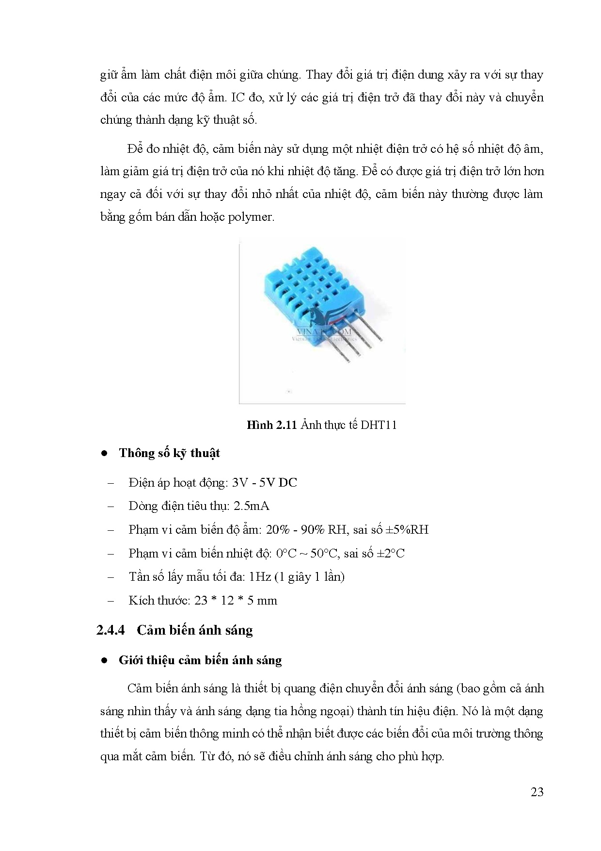 Đồ án tốt nghiệp - Xây dựng mô hình trồng nấm áp dụng công nghệ Iots - Trang 35