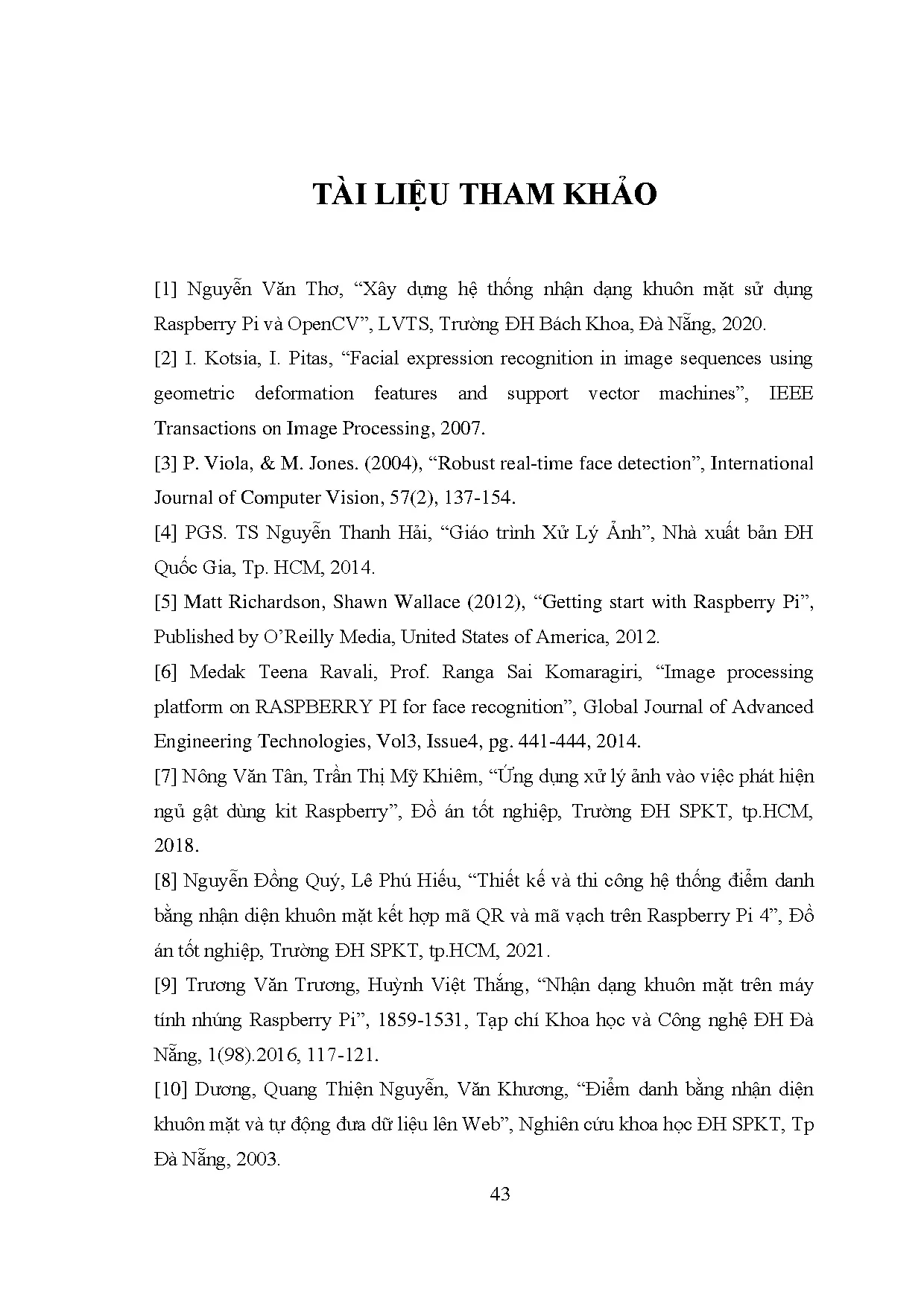 Đồ án tốt nghiệp - Hệ thống điểm danh sử dụng raspberry Pi để nhận diện khuôn mặt - Trang 56