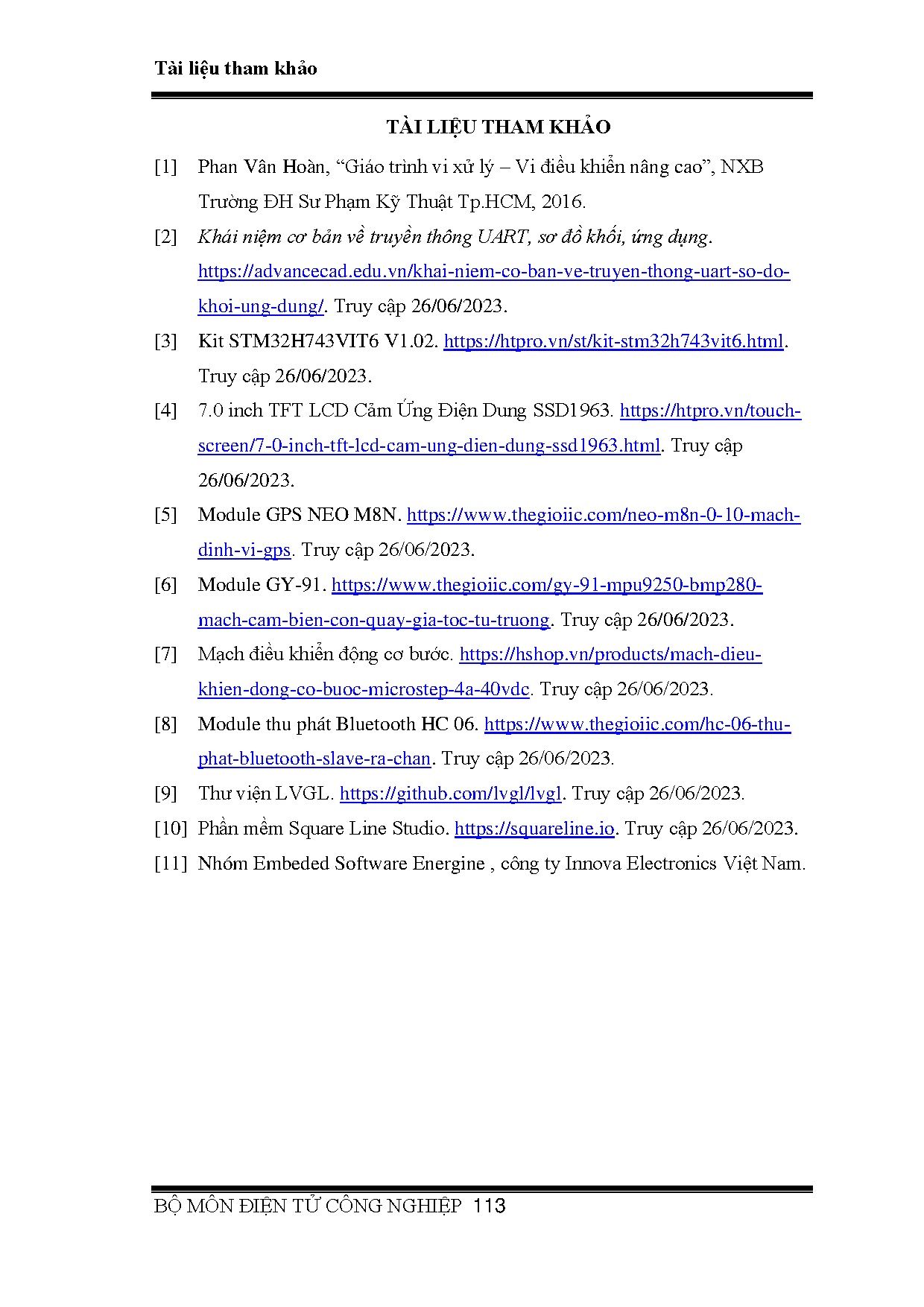 Ảnh một số trang tài liệu