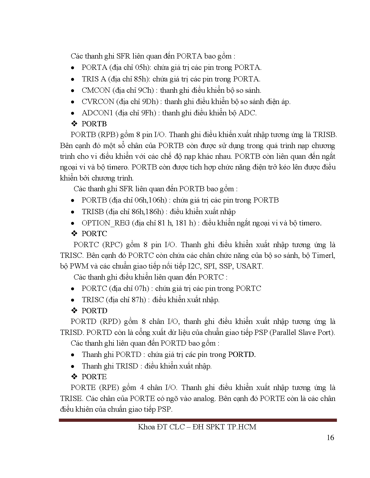 Ảnh một số trang tài liệu