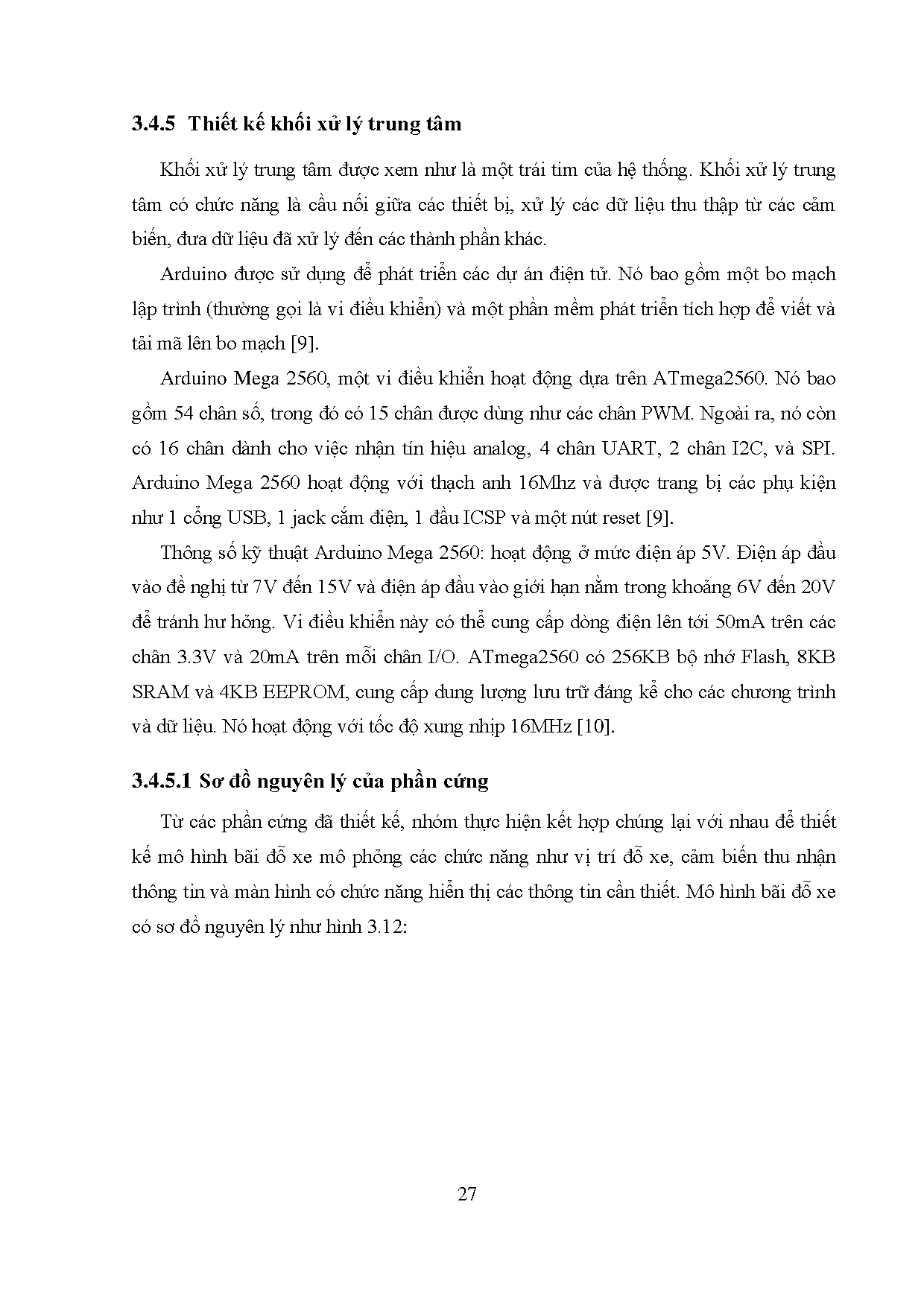 Đồ án tốt nghiệp - Thiết kế mô hình hệ thống tìm kiếm vị trí đỗ xe ô tô - Trang 44
