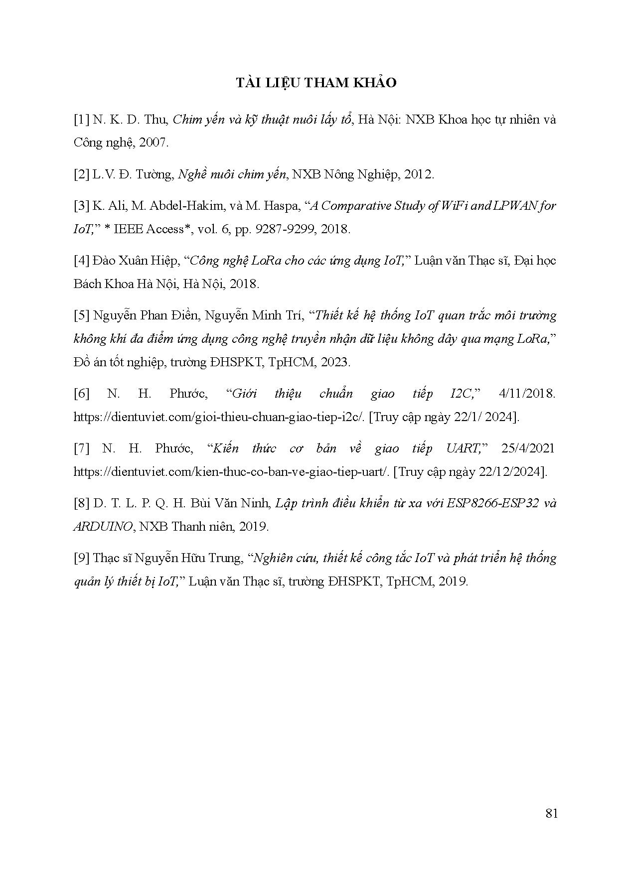 Ảnh một số trang tài liệu