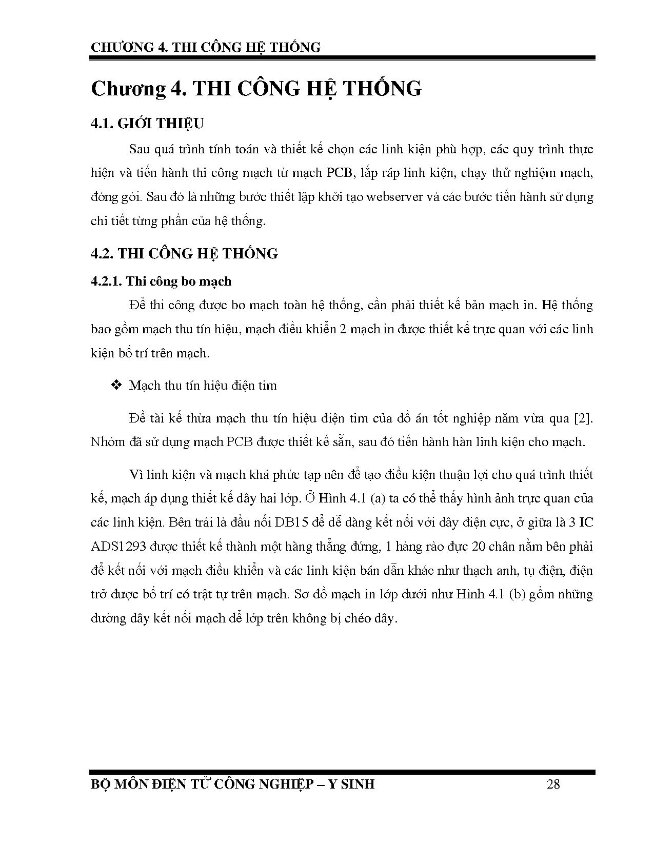 Đồ án tốt nghiệp - Thiết kế và thi công thiết bị đo tín hiệu điện tim 12 đạo trình gửi dữ liệu LWS - Trang 43