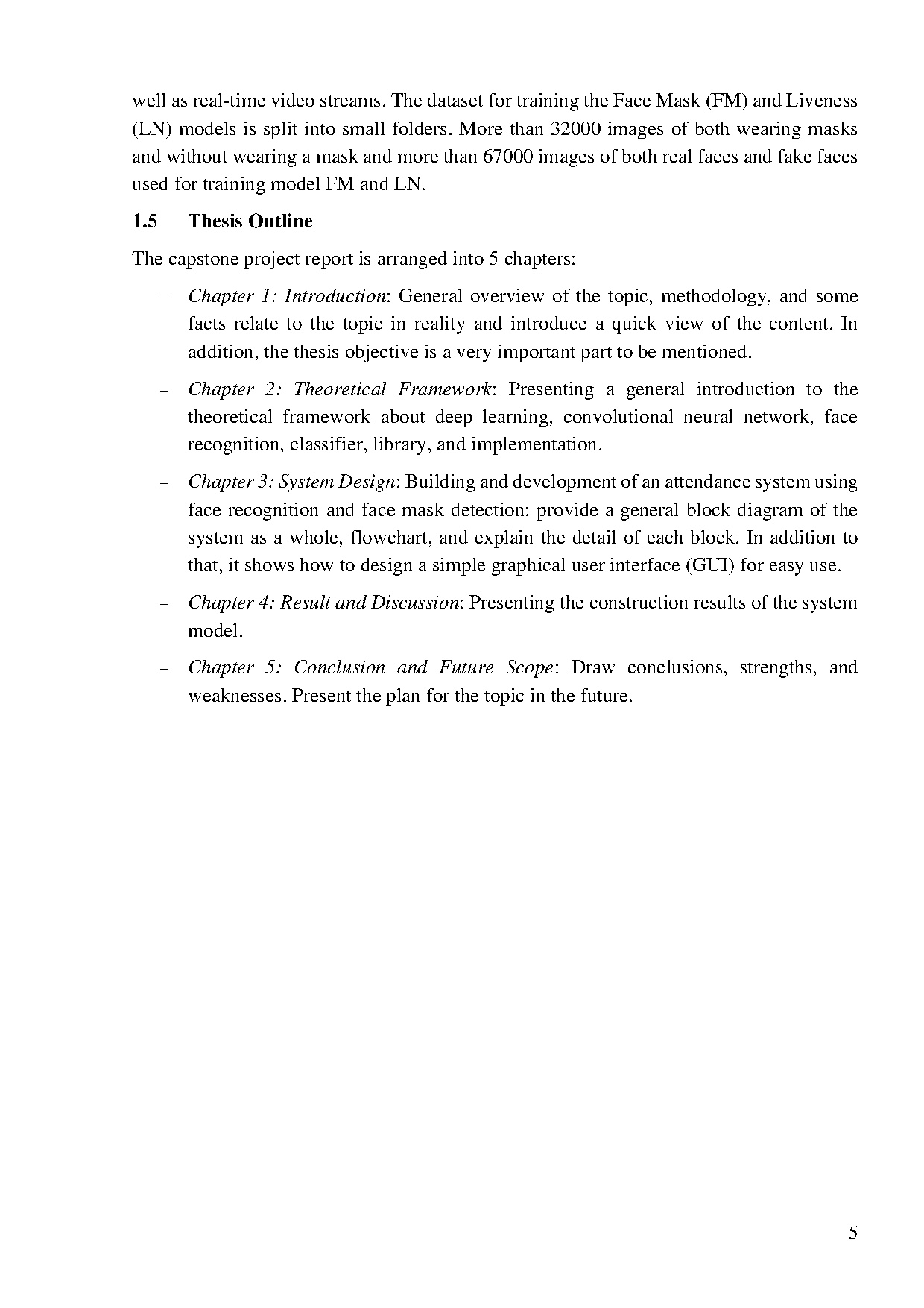 Đồ án tốt nghiệp - Real - time attendance management system based on face recognition with facial FT - Trang 17