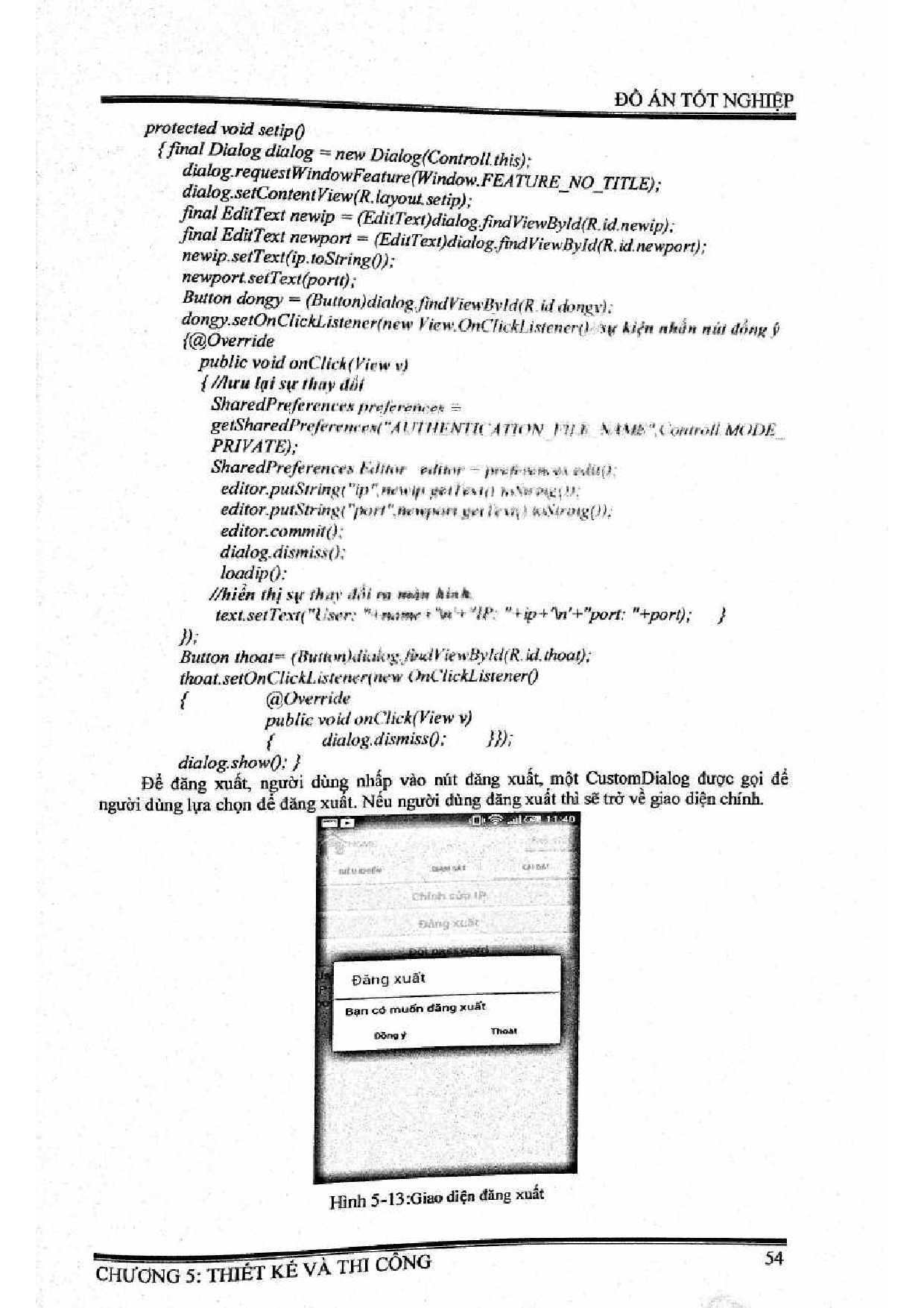 Đồ án tốt nghiệp - Android điều khiển thiết bị qua Internet - Trang 73
