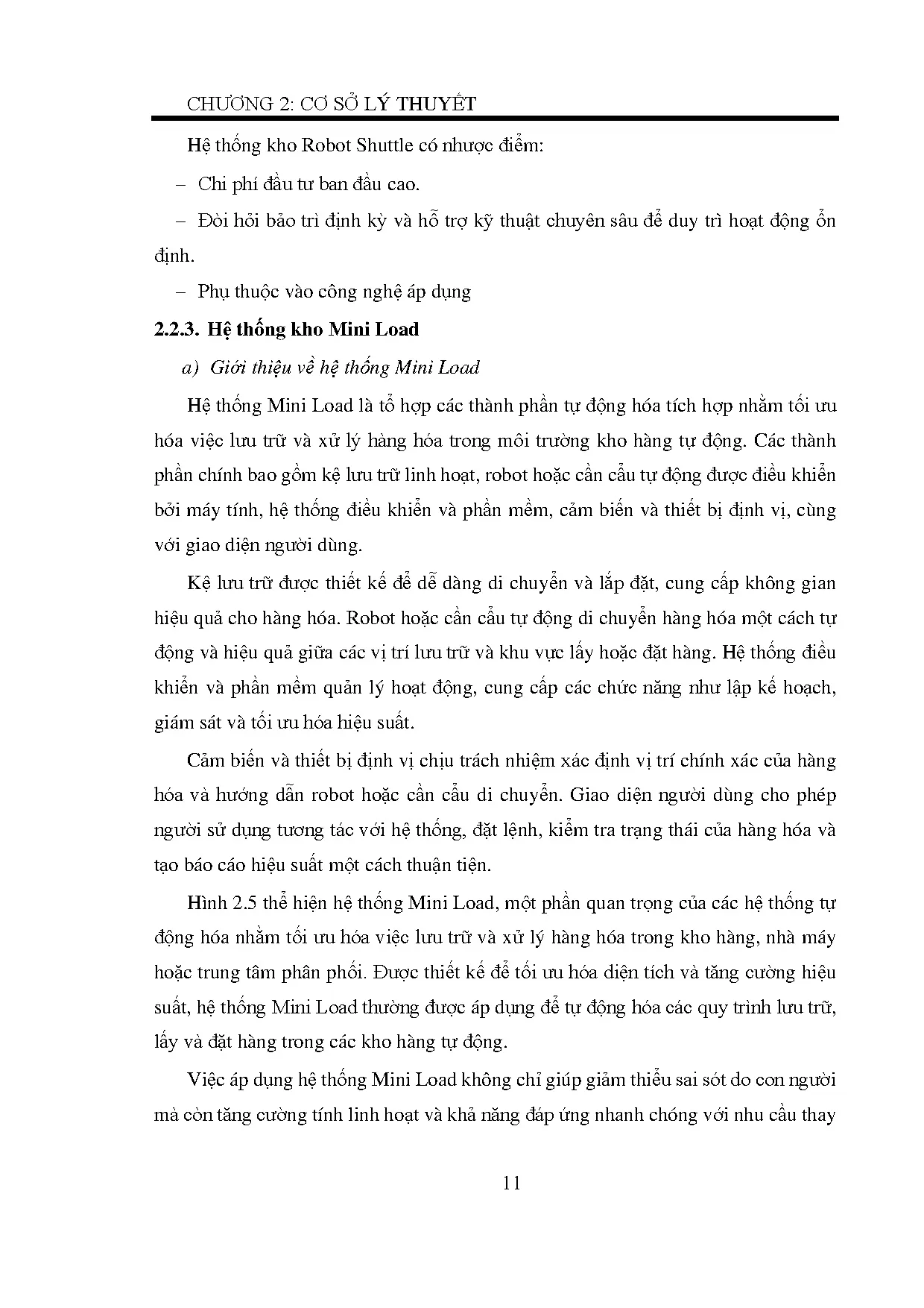 Đồ án tốt nghiệp - Thiết kế hệ thống lưu kho tự động mini load - Trang 25