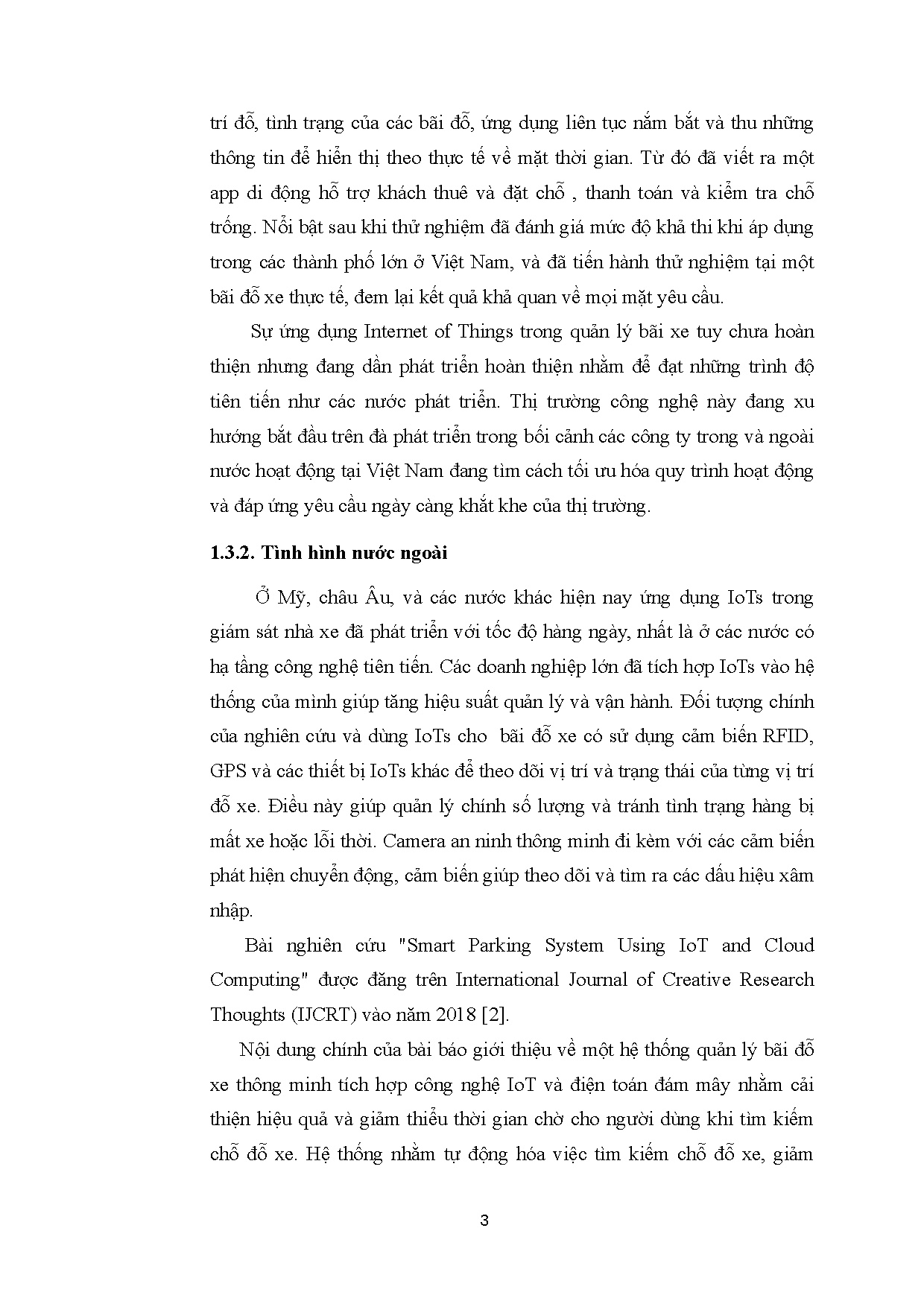 Đồ án tốt nghiệp - Hệ thống đặt chỗ và quản lý bãi đỗ xe ứng dụng công nghệ IOT và xử lý ảnh - Trang 17