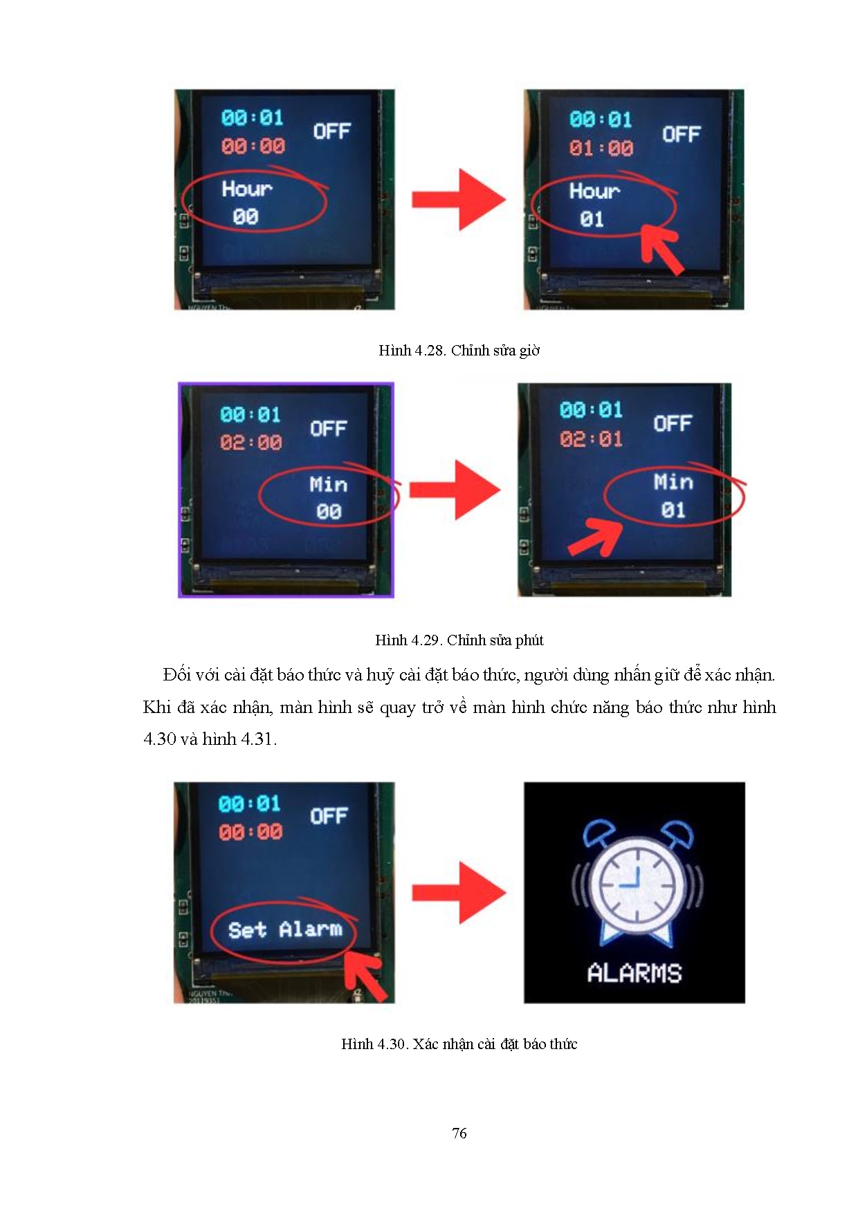 Đồ án tốt nghiệp - Thiết kế đồng hồ đeo tay thông minh - Trang 93