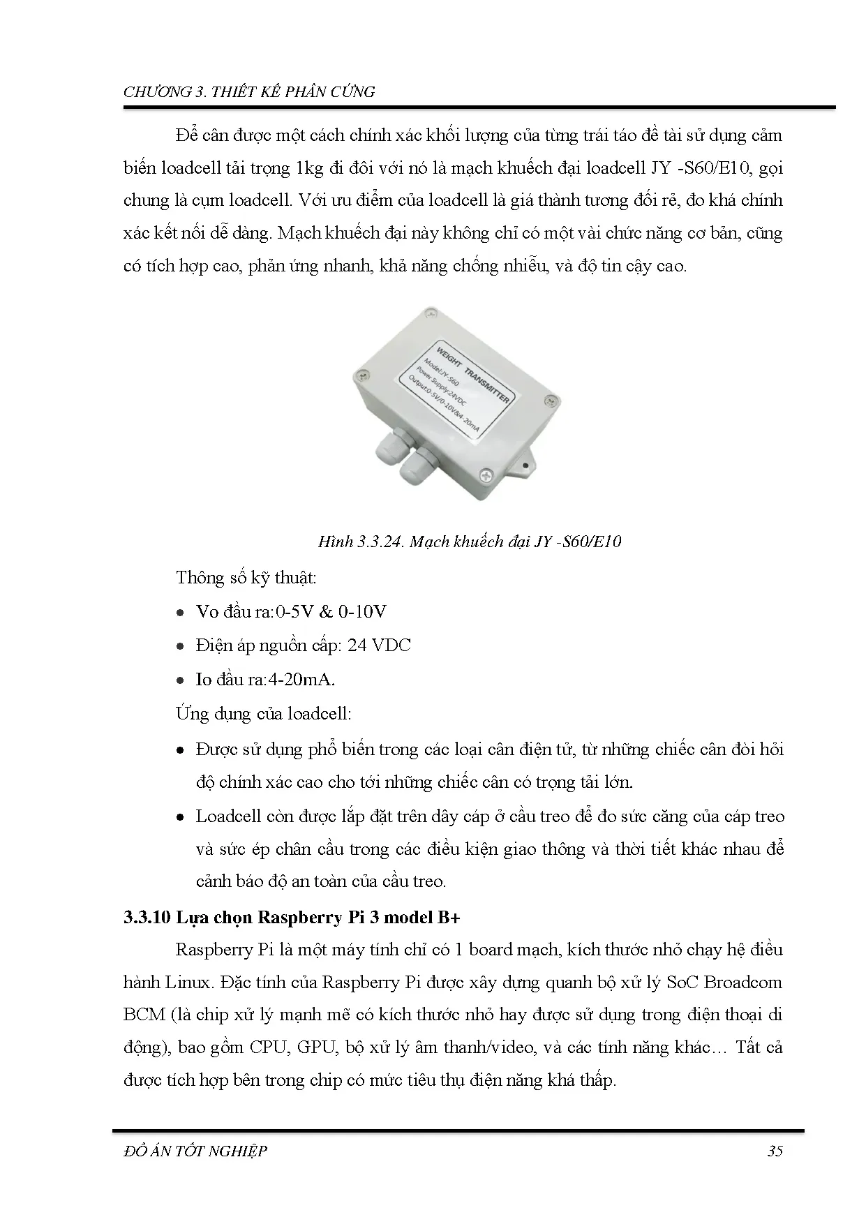Đồ án tốt nghiệp - Hệ thống giám sát rửa và phân loại táo theo cân nặng và màu sắc ứng dụng xử lý Ả - Trang 53
