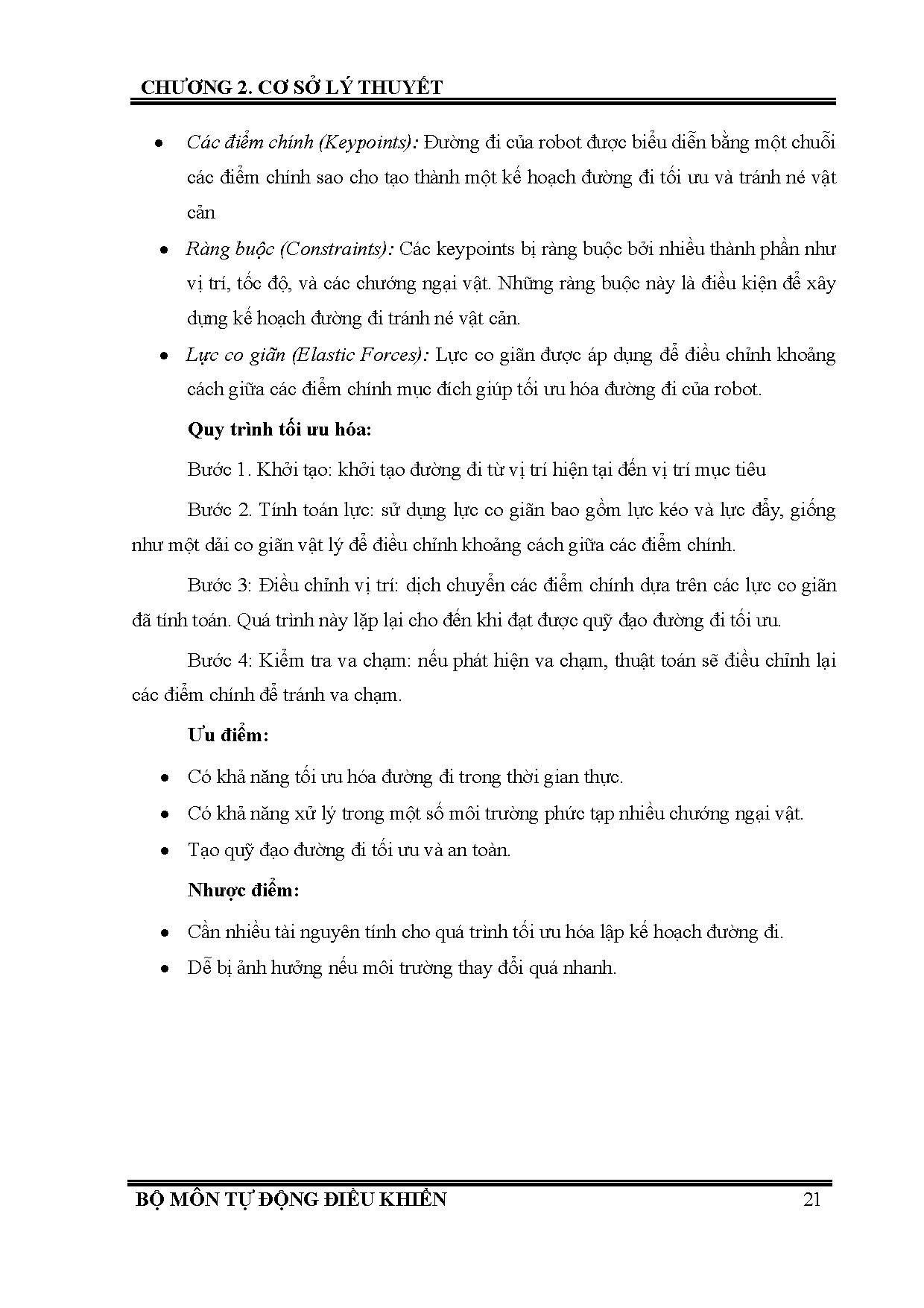 Đồ án tốt nghiệp - Ứng dụng Ros Navigation Stack cho điều hướng tự động và tránh vật cản trên XTHVS - Trang 36